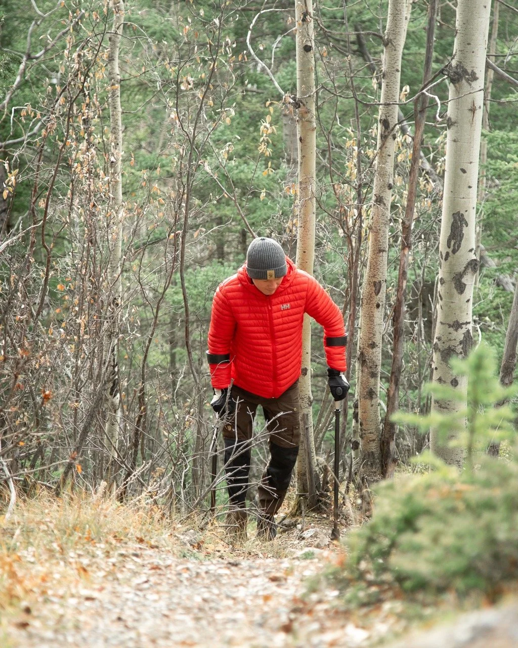 matt trail hiking with is osseointegration