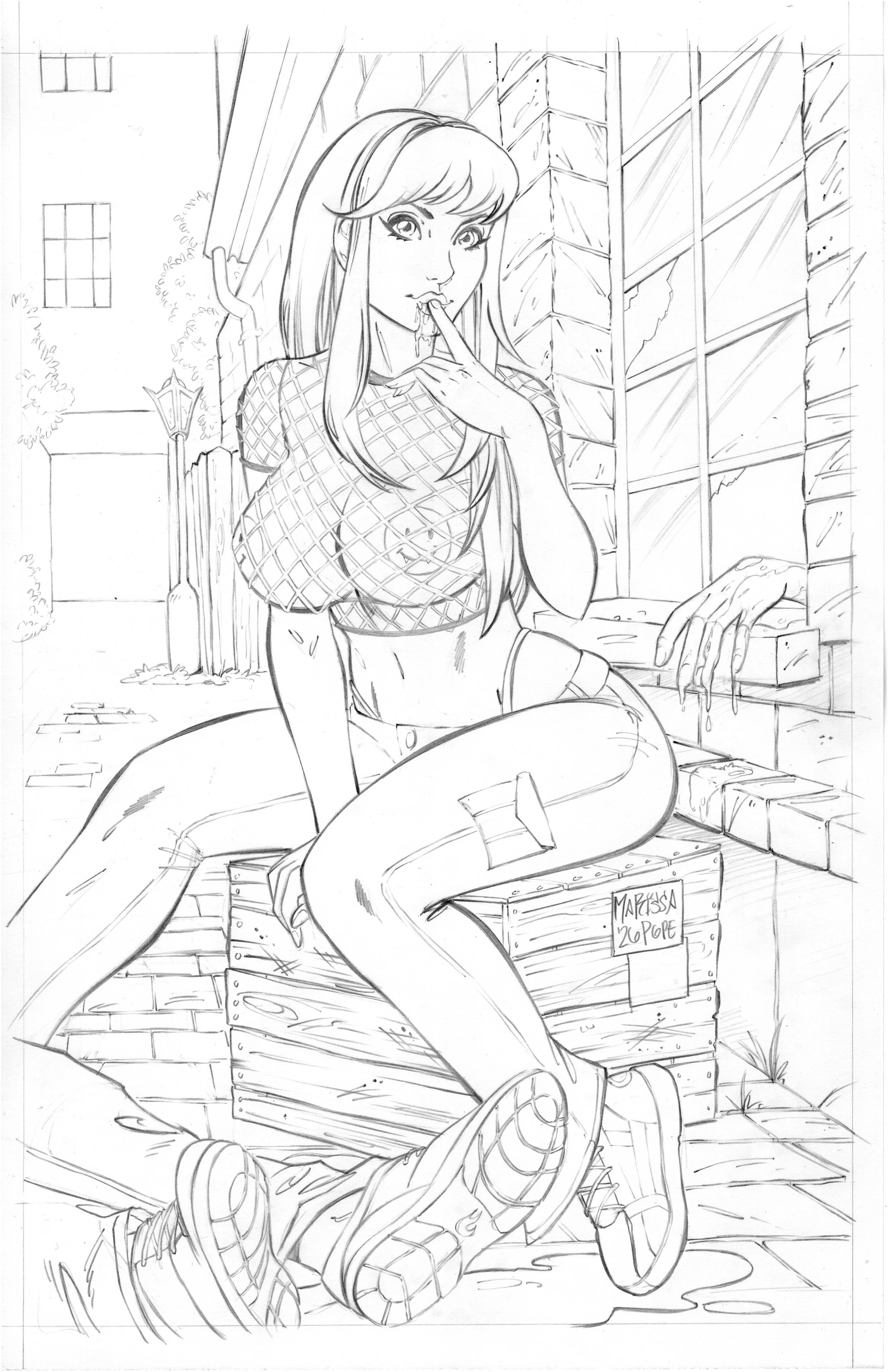 Drain Me Dry 11x17in Pencils