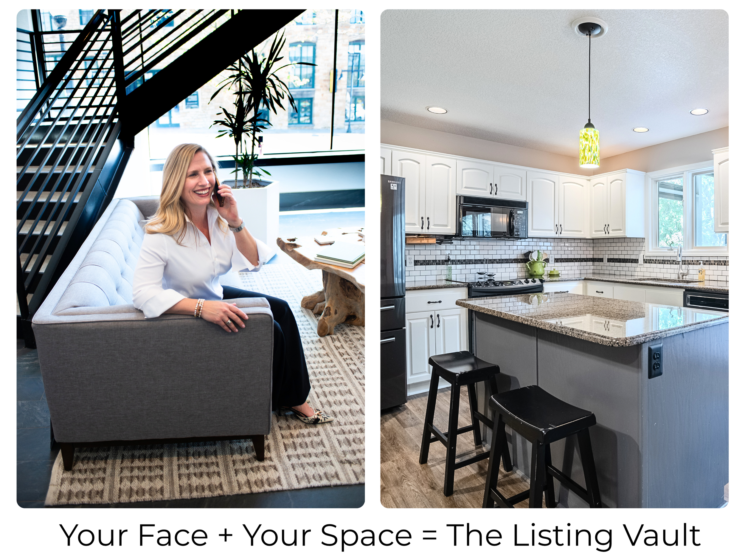 Real estate agent branding photos and listing photos in Lawrence Kansas