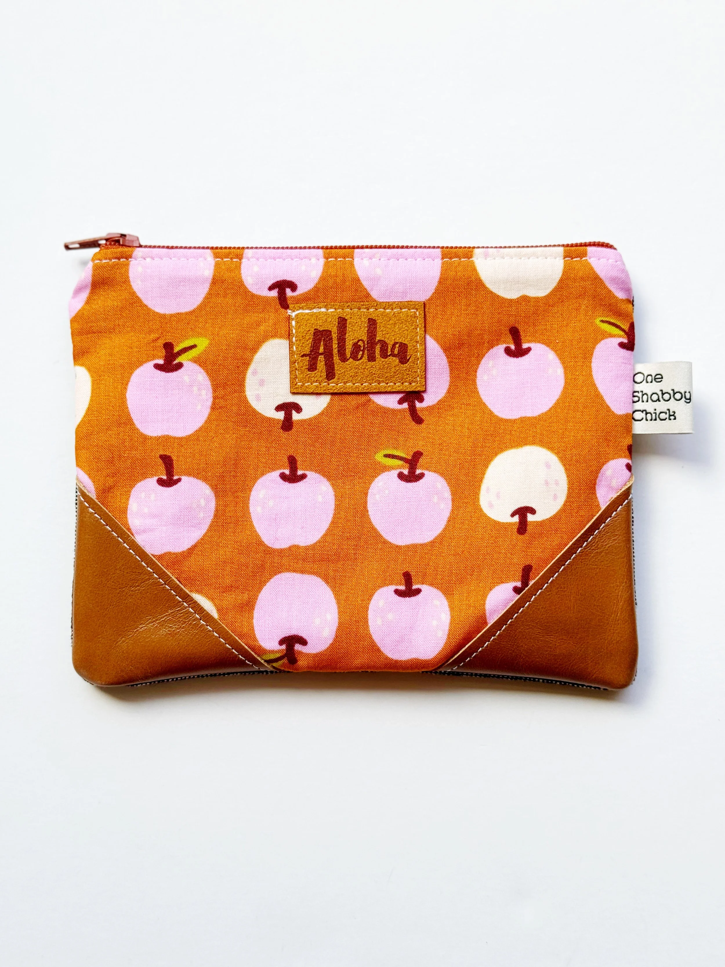 Zip pouch - Apples