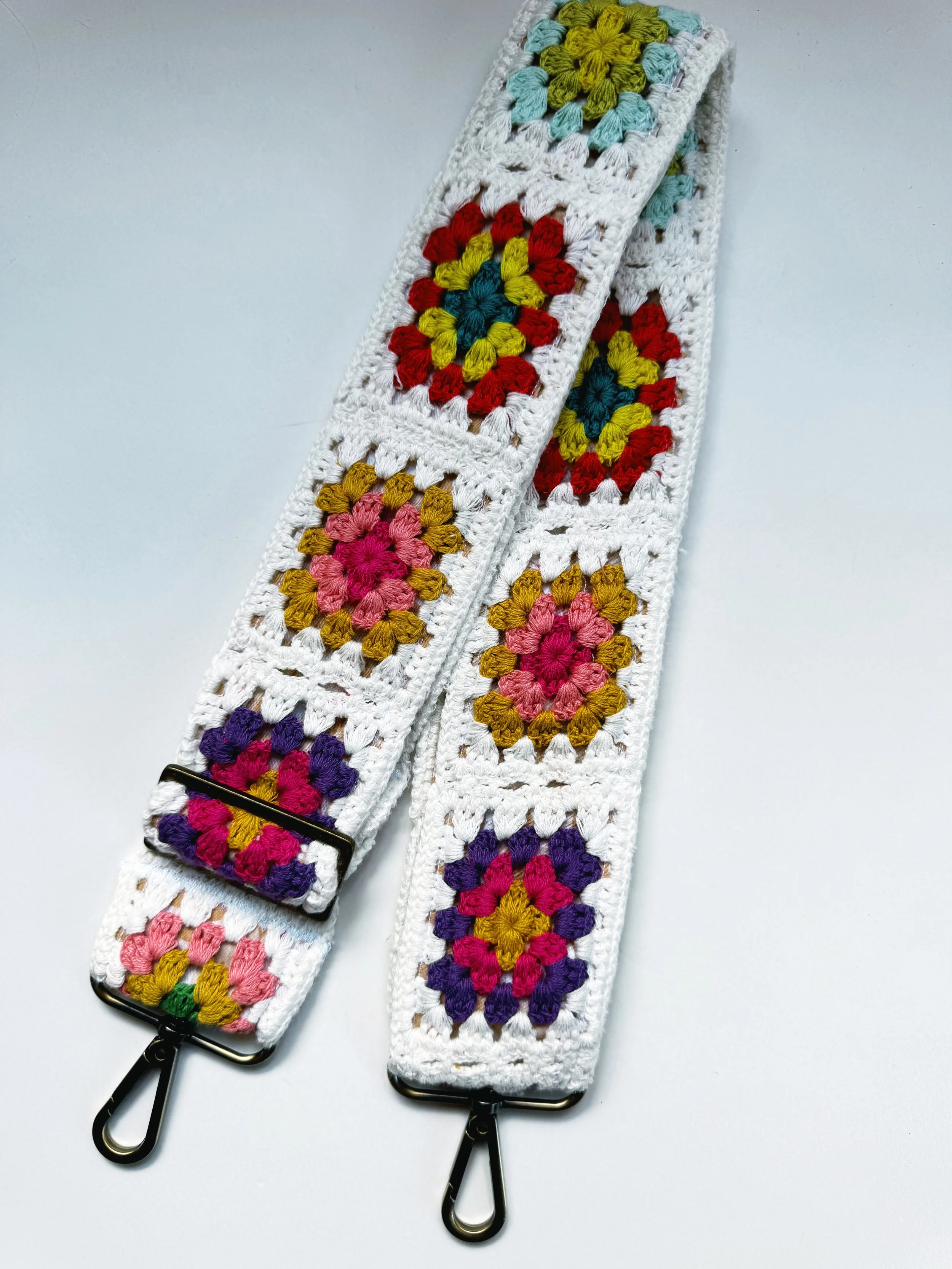 Adjustable crochet purse Strap
