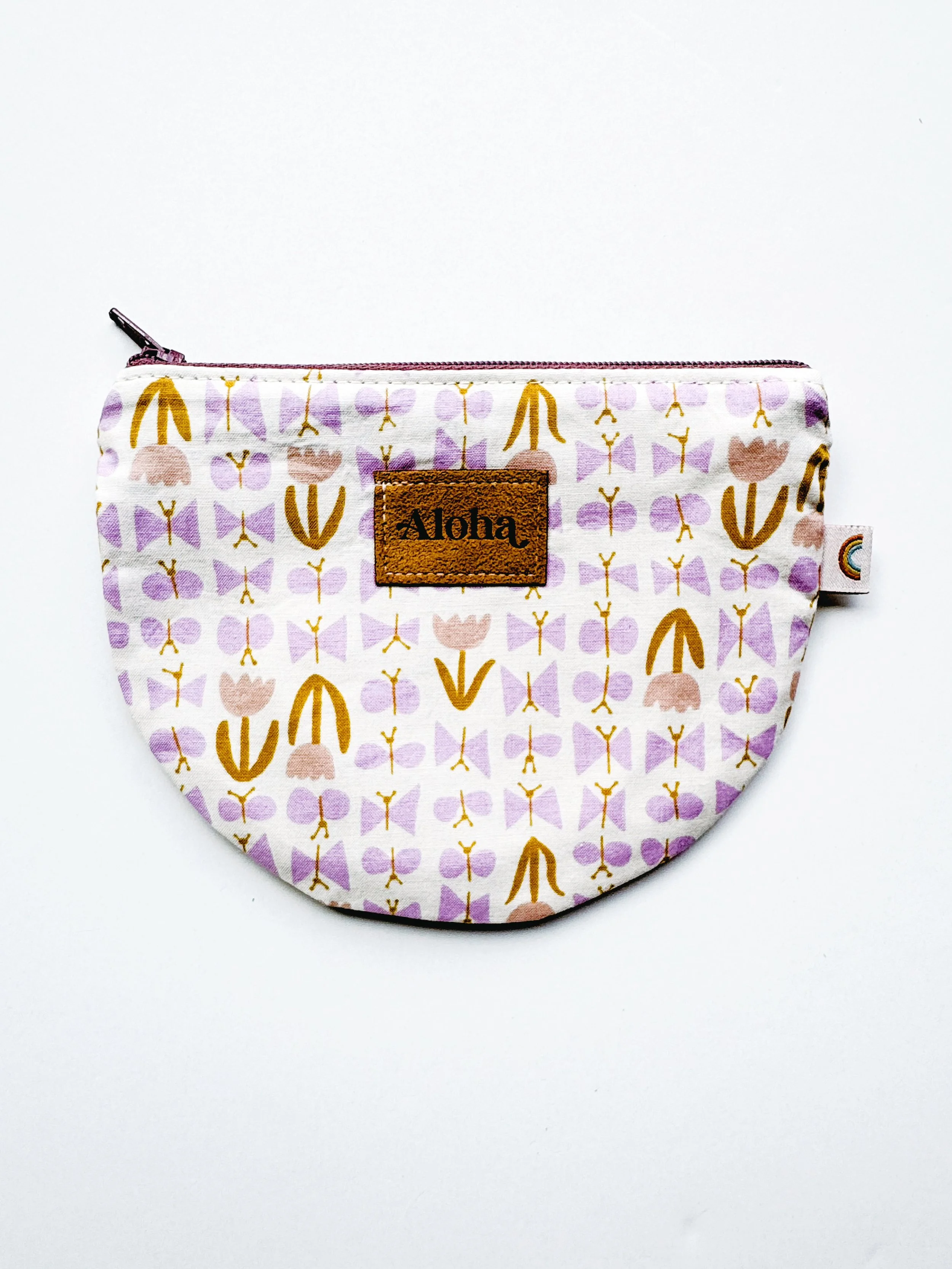 Half Moon - lilac floral