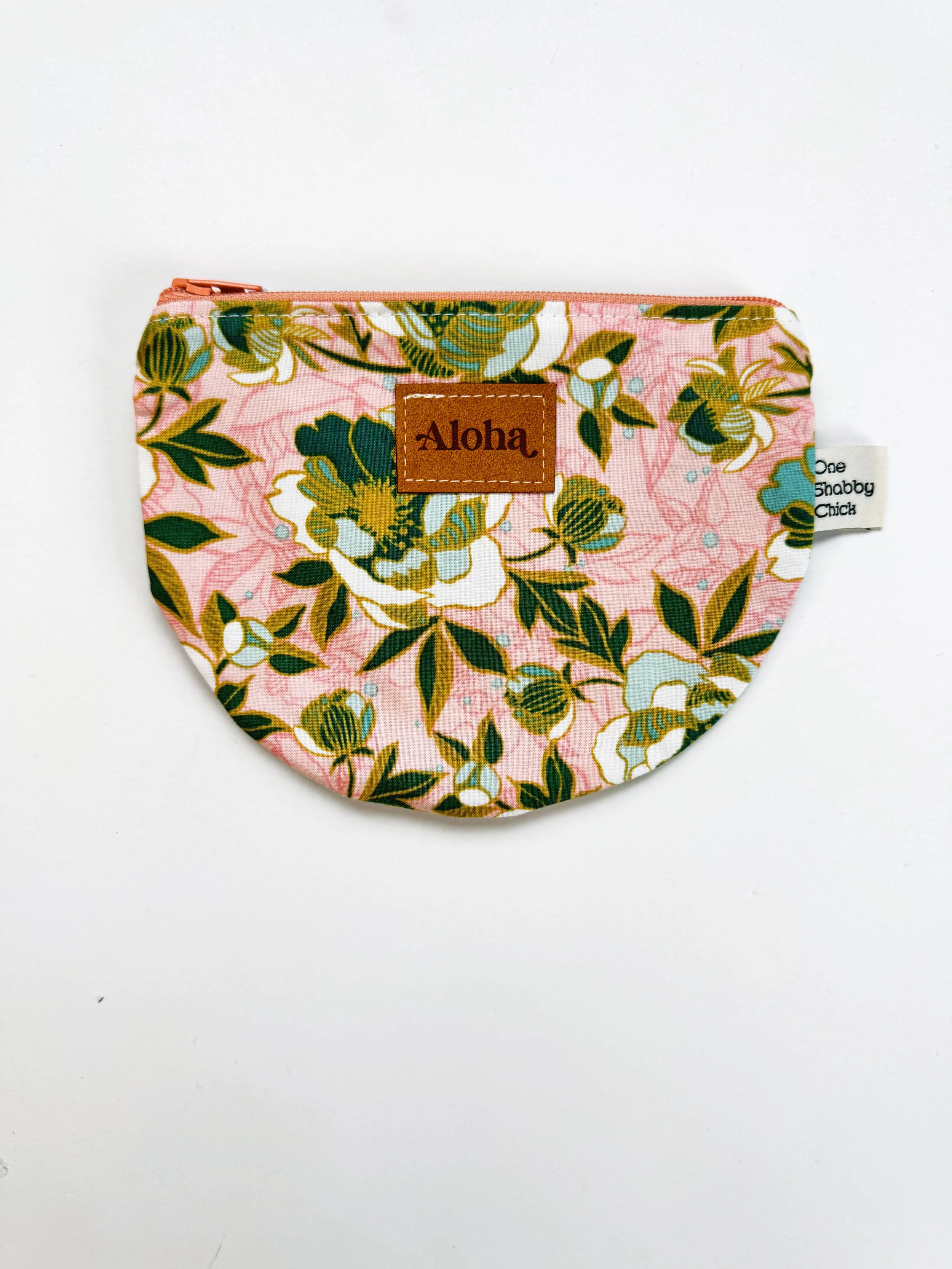 Half Moon - pink floral