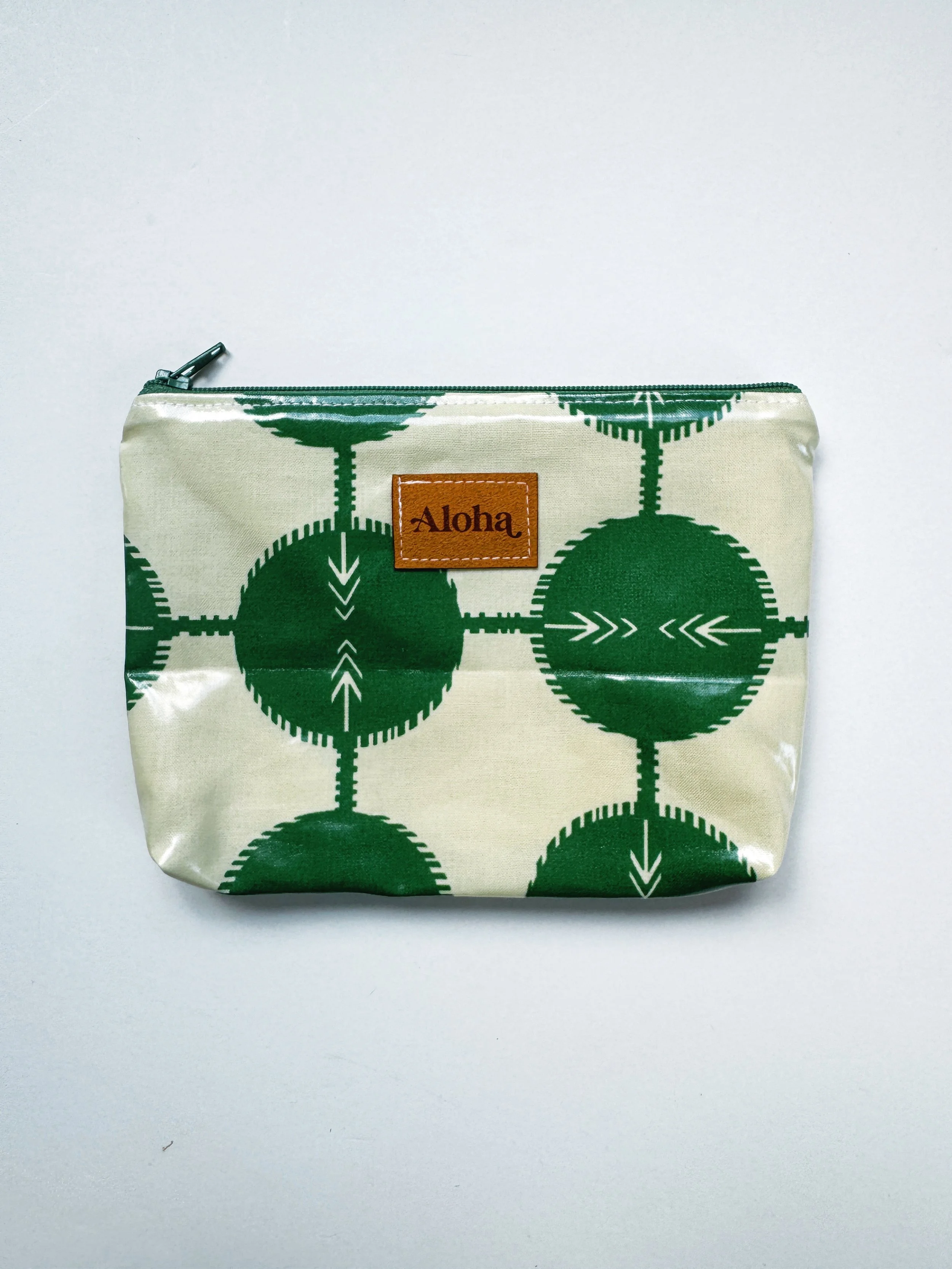 Laminated pouch - green