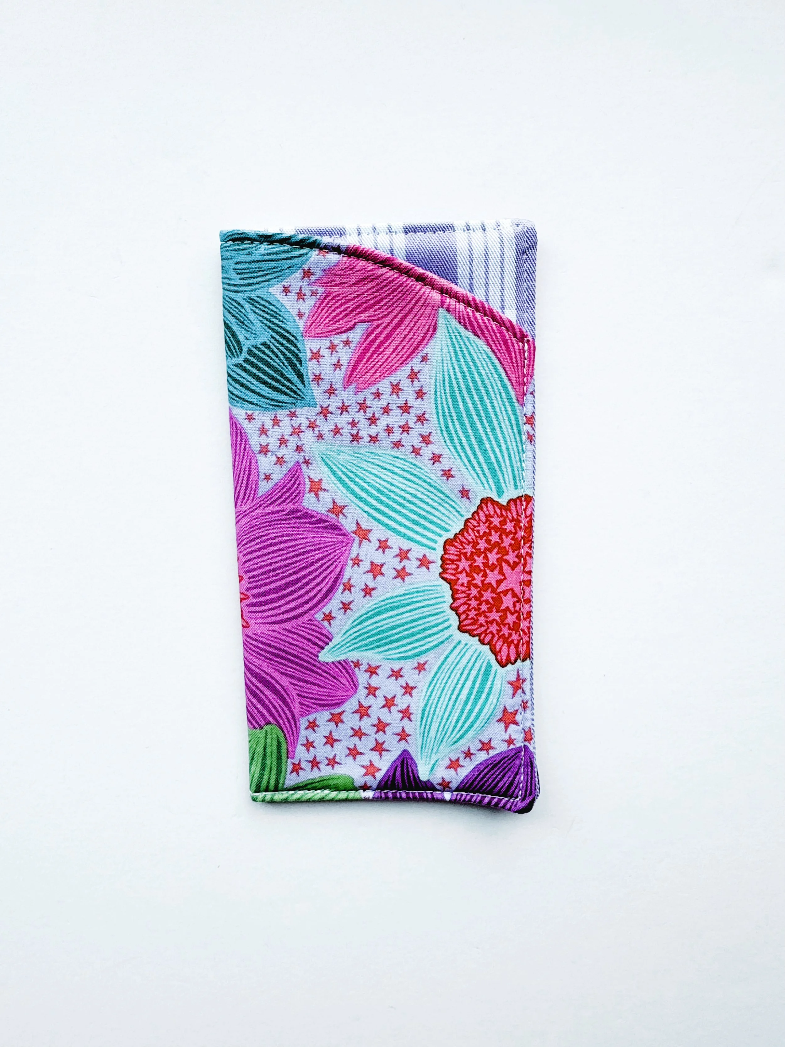 Eyeglass Case - lilac floral