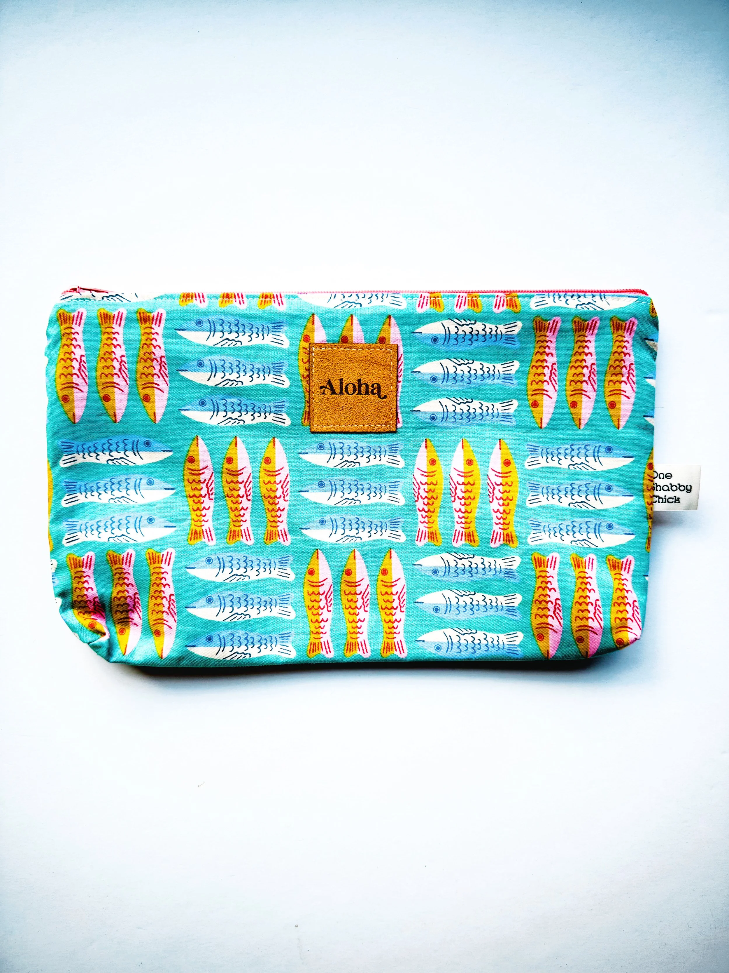 Travel Pouch - sardine teal
