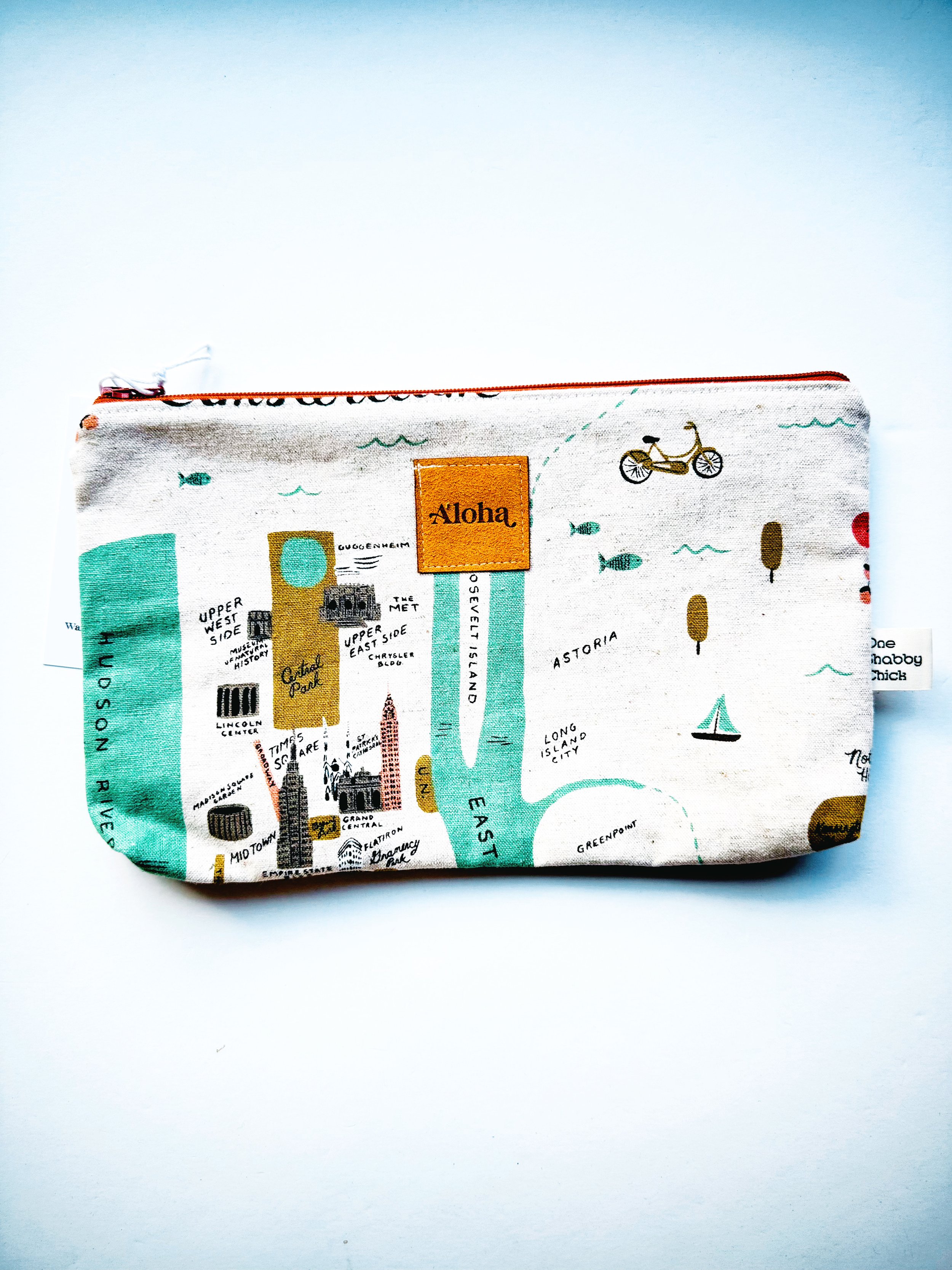 Travel Pouch - map
