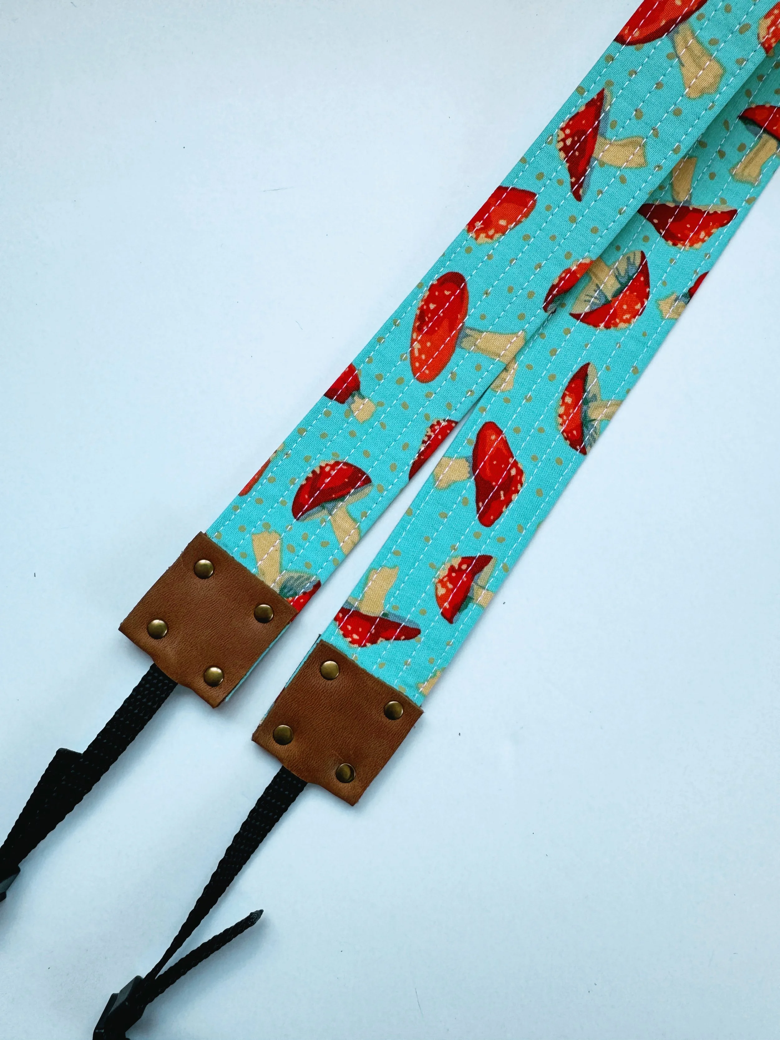 Camera Strap - mushrooms