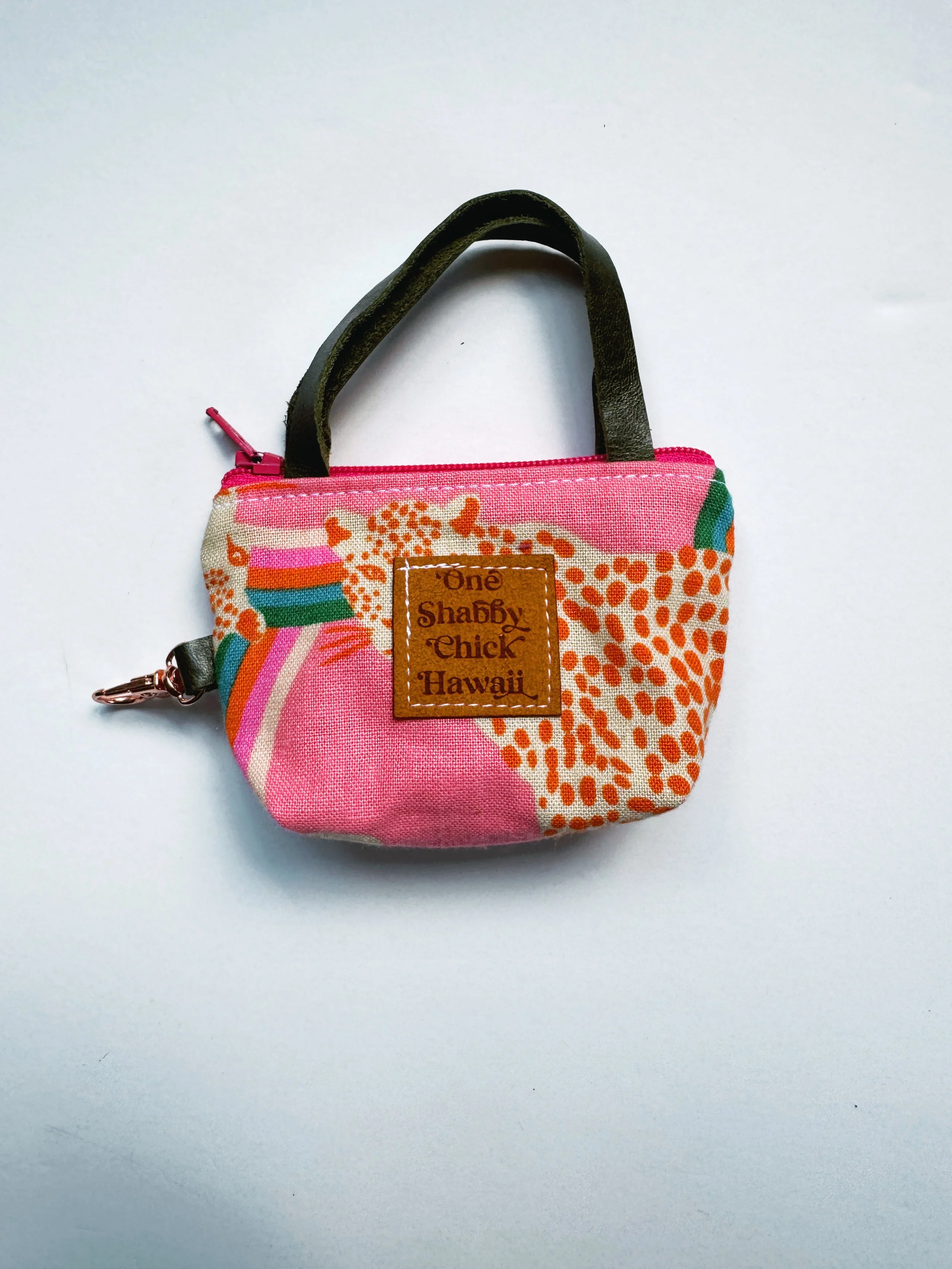 Tiny pouch - pink cheetah