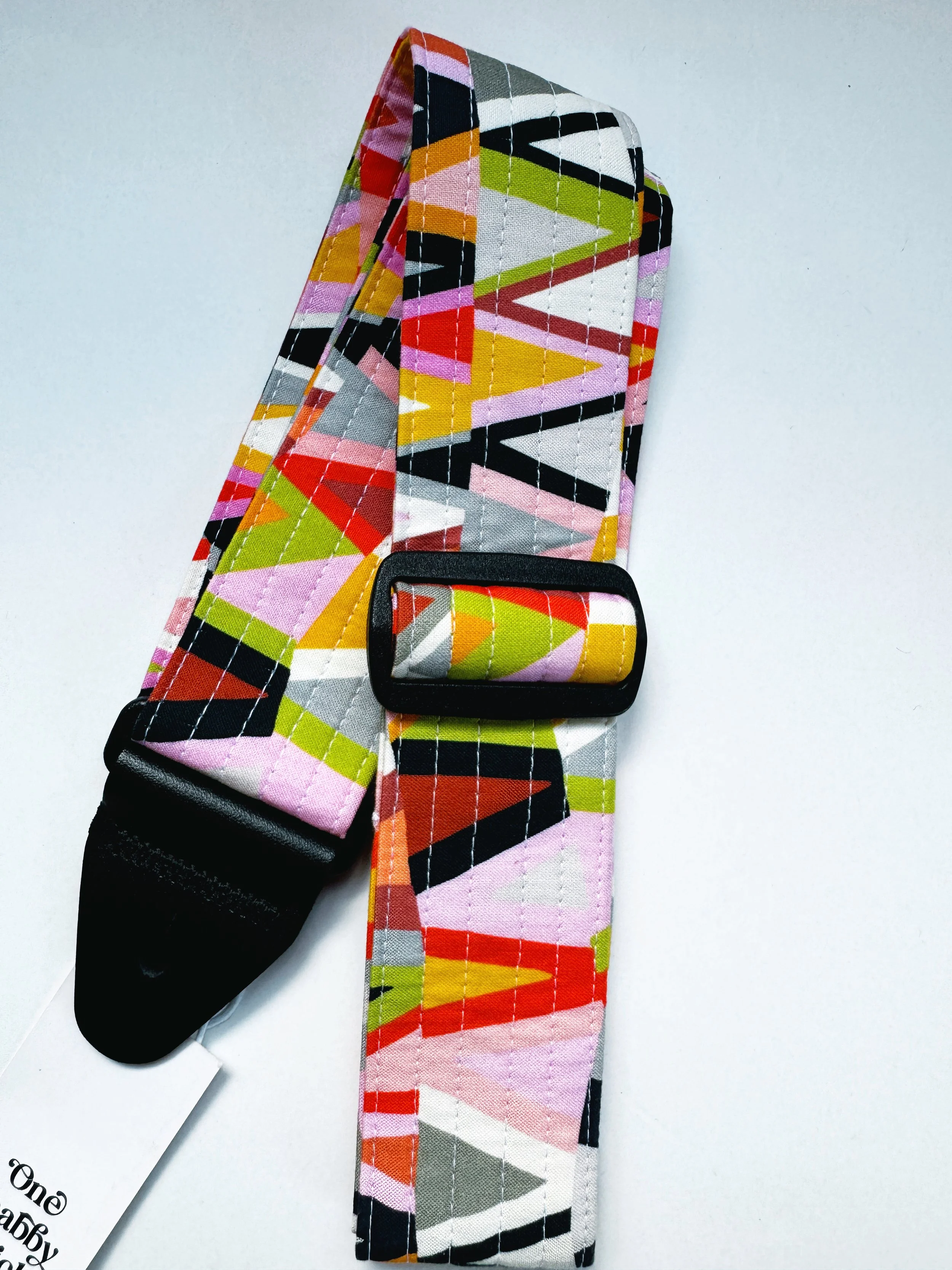 Guitar Strap - geometric