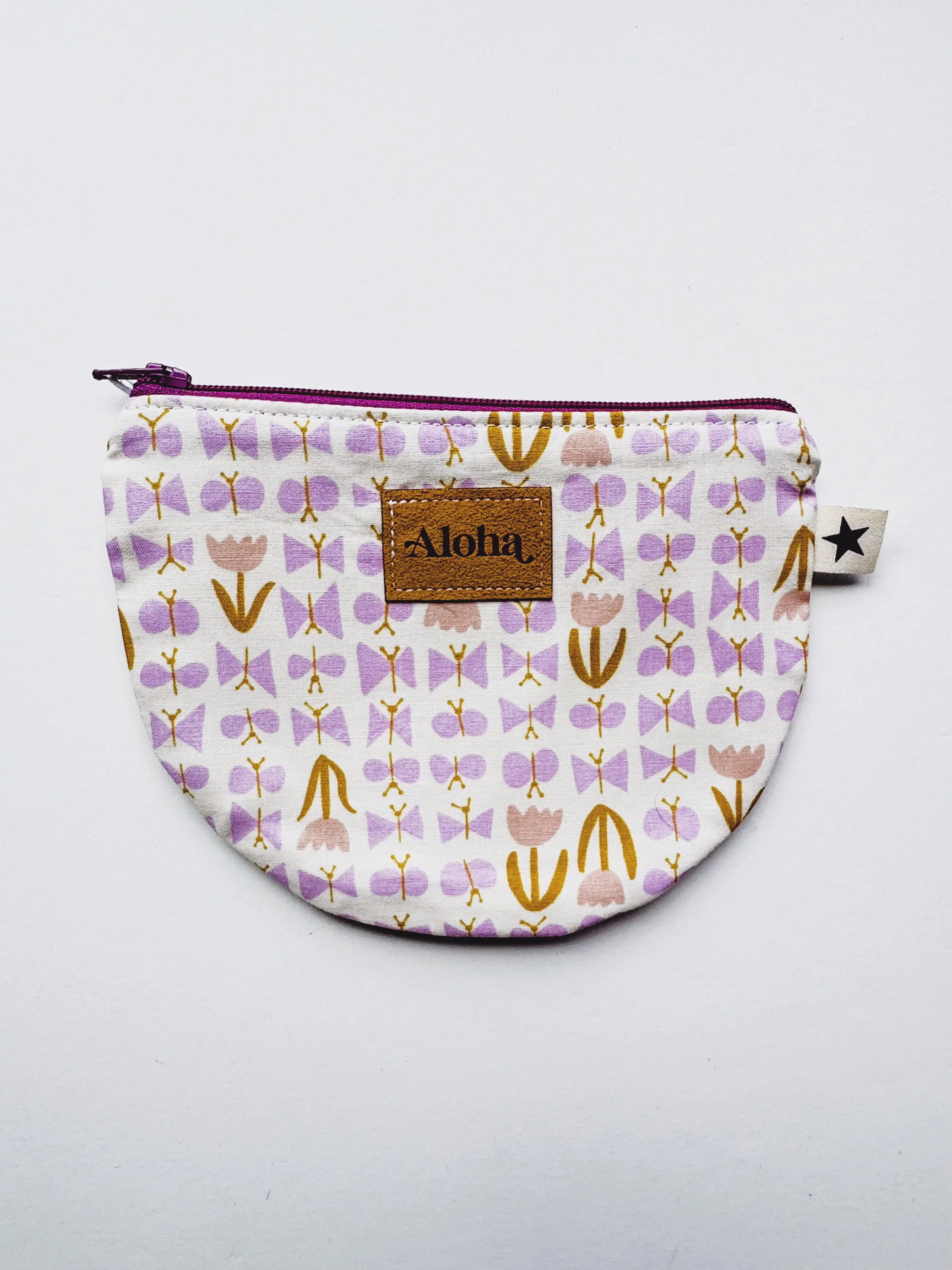 Half Moon - butterfly flowers