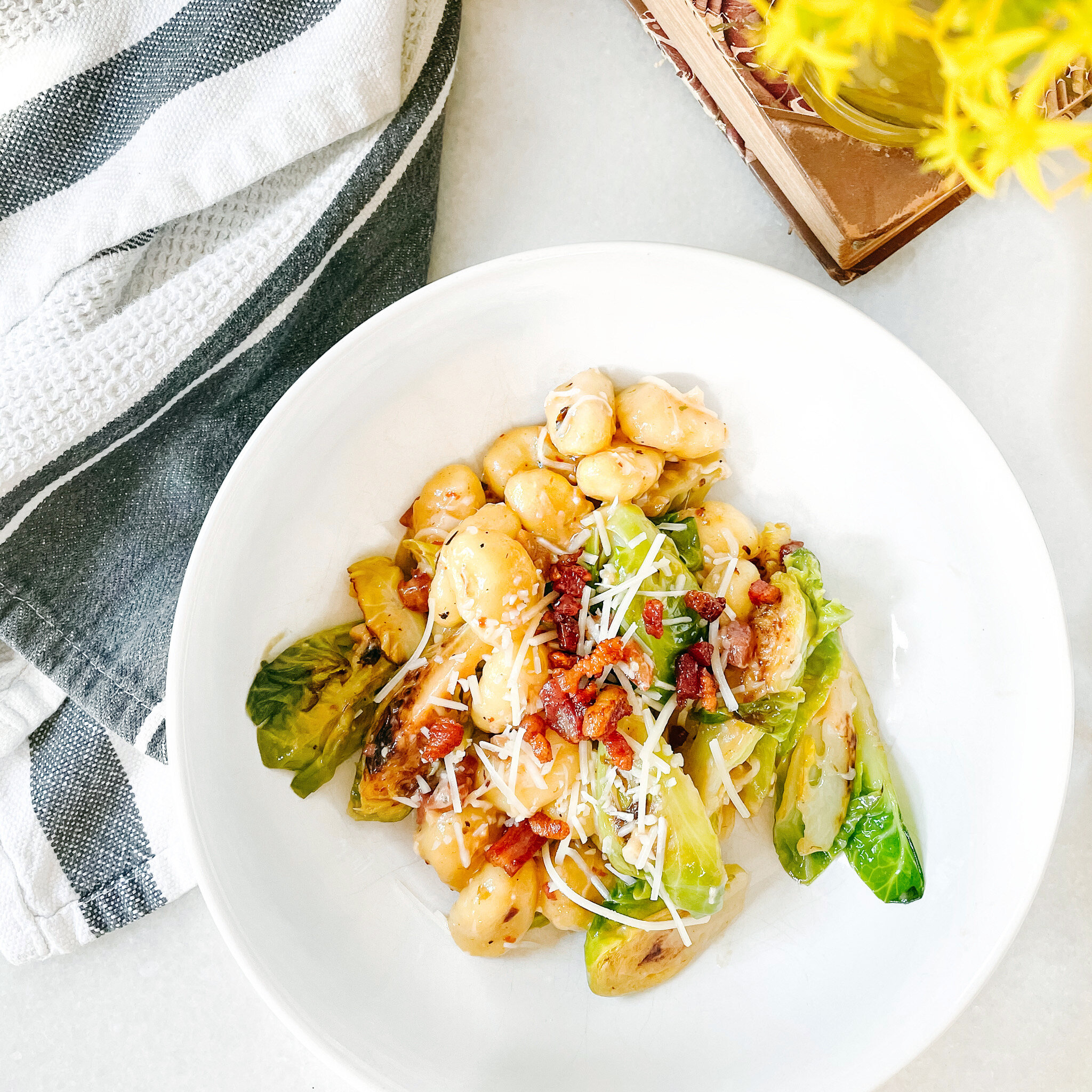 Zesty Honey Bacon Gnocchi 