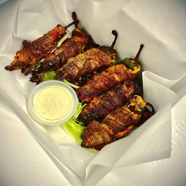 🚨SALE🚨
*
We&rsquo;ve got a spicy deal for you! You&rsquo;ve had em, you love em. So come get some delicious, fresh-made jalape&ntilde;o poppers - on sale TODAY! 🌶🔥
*
6 jalape&ntilde;os filled with Bob&rsquo;s secret cheese blend, wrapped in peppe