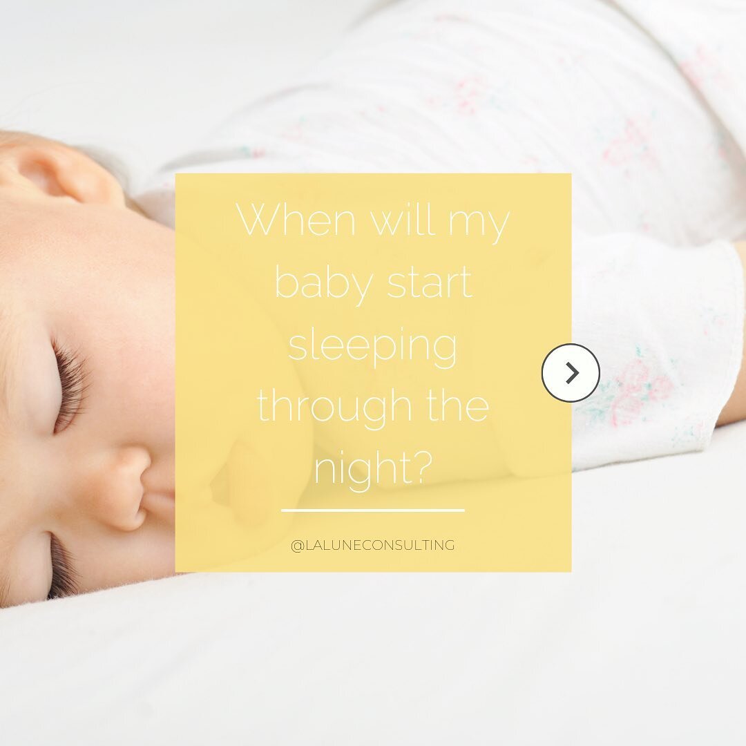 The age old question&hellip;. &ldquo;when will my baby start sleeping through the night?!&rdquo;

If you&rsquo;ve asked yourself, or let&rsquo;s be real if you&rsquo;ve asked dr. google, this question more than once, I have an answer for you!

Here&r