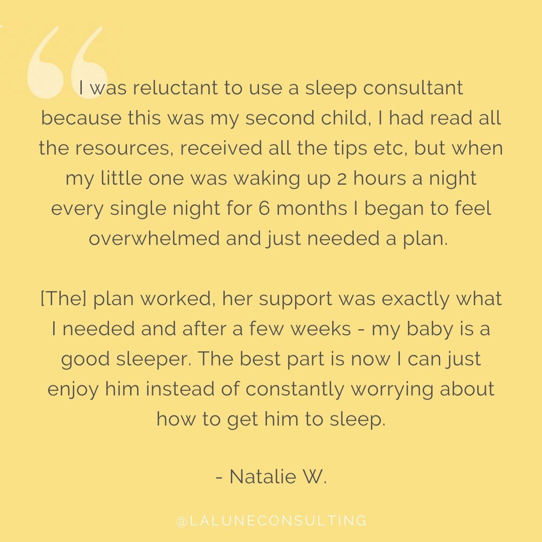 I often have parents comes to me at their wits end after they've researched the tips, tried the tricks, and spend many nights Googling at 3am how to get their baby to sleep longer stretches. Which is why I want to share Natalie's story!⠀⠀⠀⠀⠀⠀⠀⠀⠀
⠀⠀⠀⠀