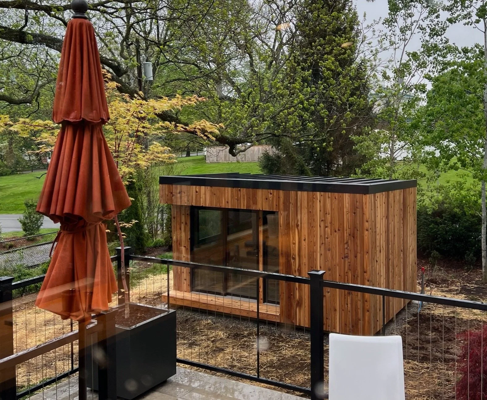The Sixteen mini office backyard pod, prebuilt and flat pack kit