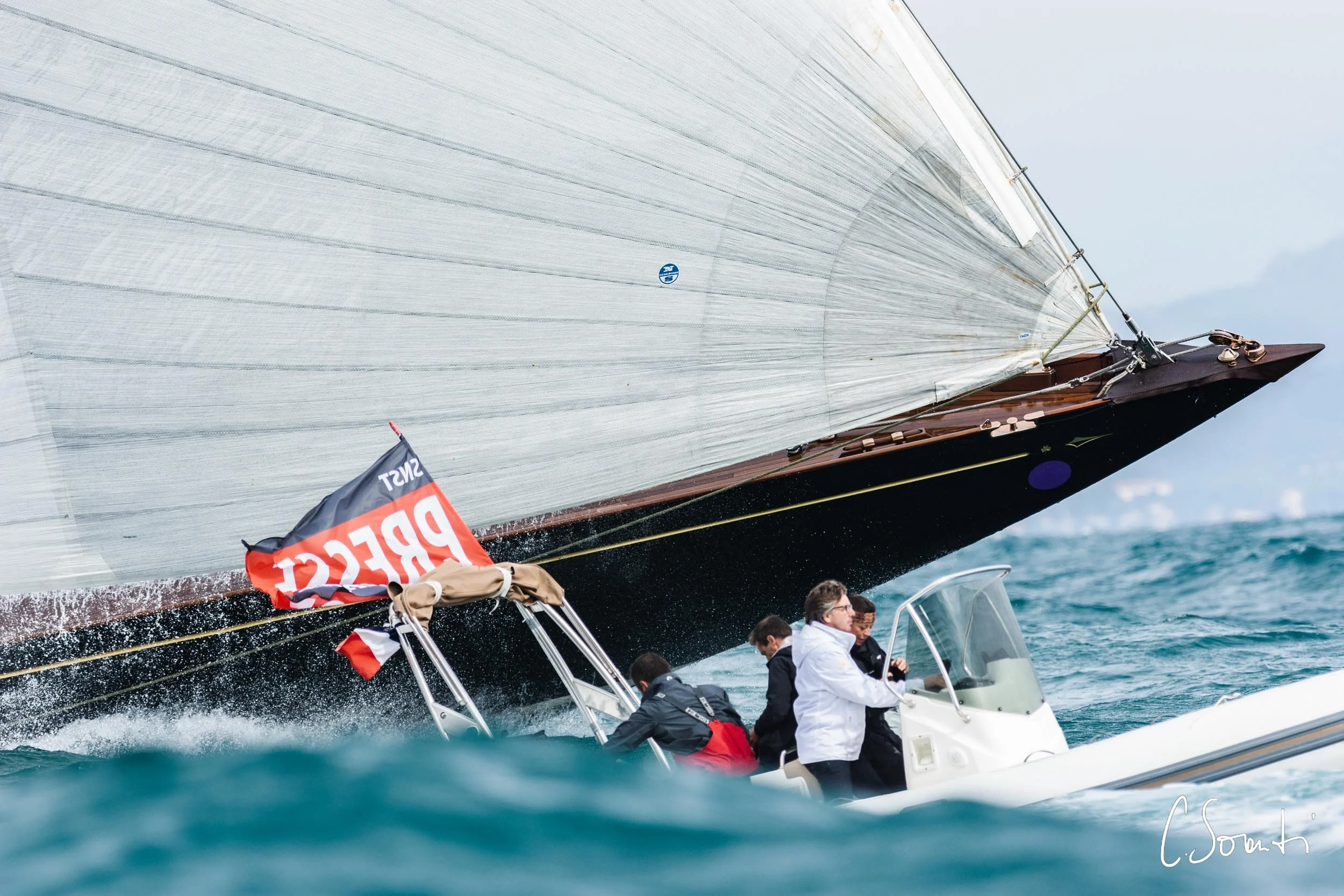 Press Rib & J-Class Shamrock V, Voiles de Saint-Tropez 2015