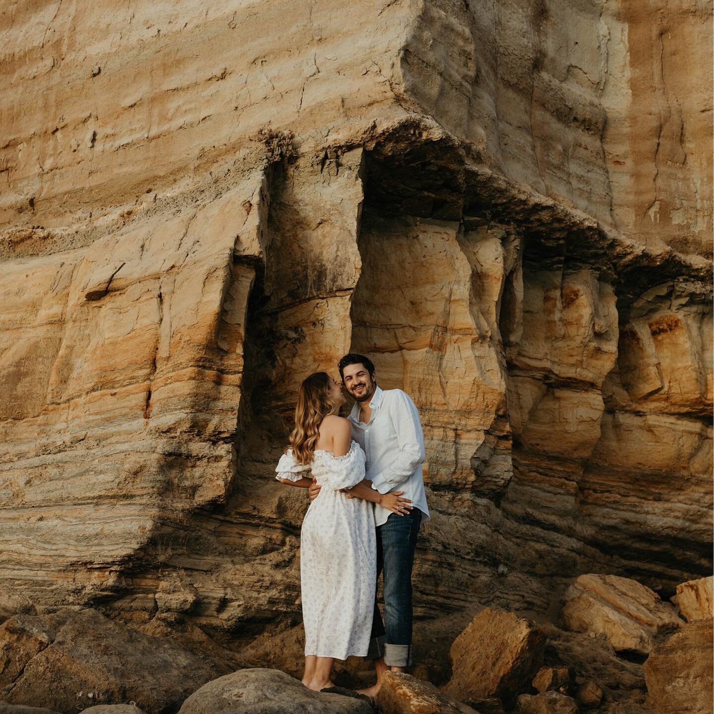 Took these two to one of my favorite beach spots and Mother Nature did not disappoint. Almost got swept away into the ocean at the end but the views were totally worth it 🤍