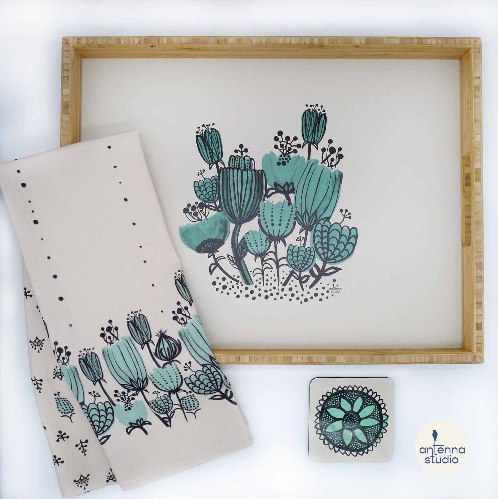 Teal-flower-Tray-and-tea-towel-set.jpg