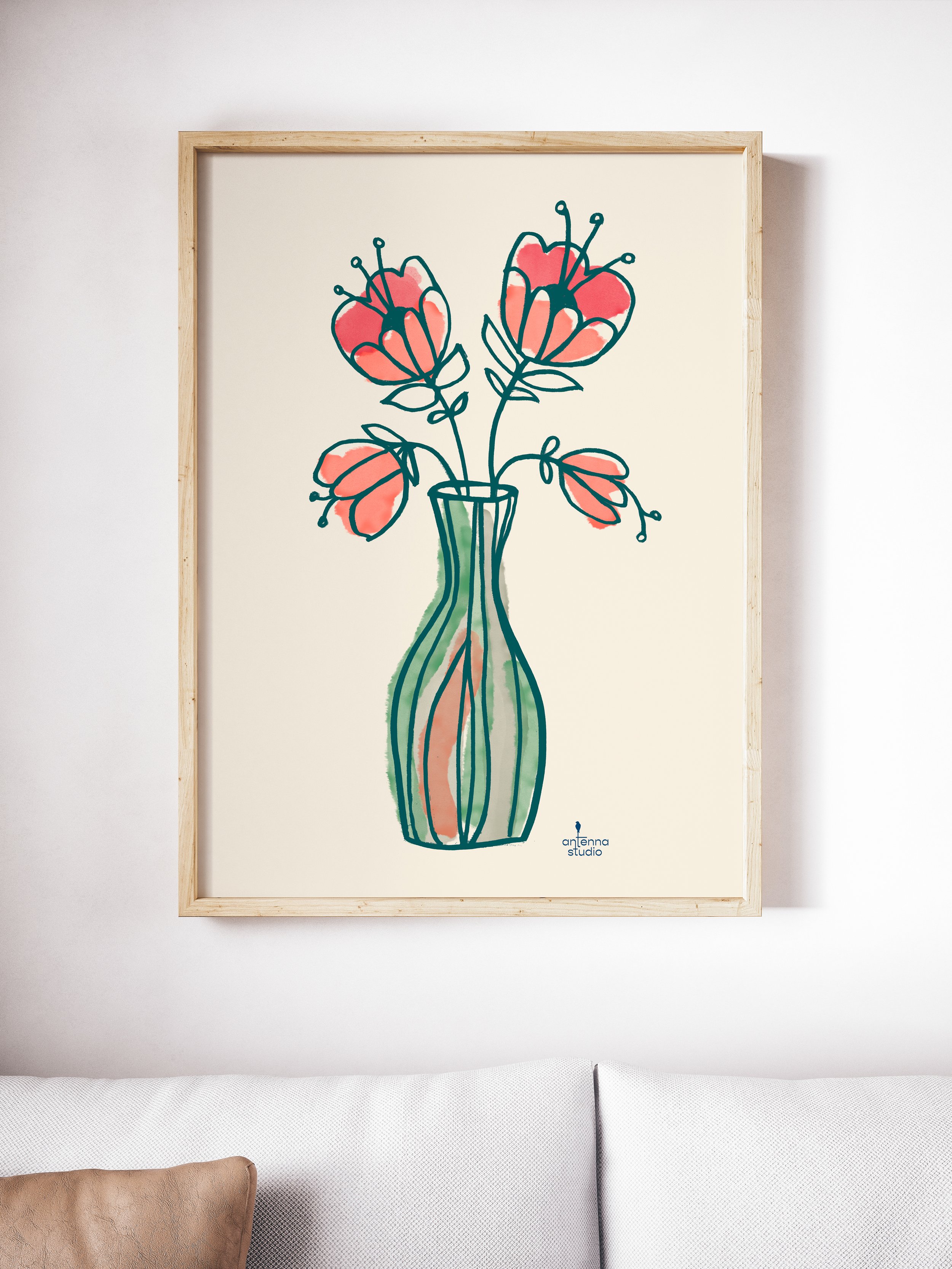 Modern flower vase frame.jpg