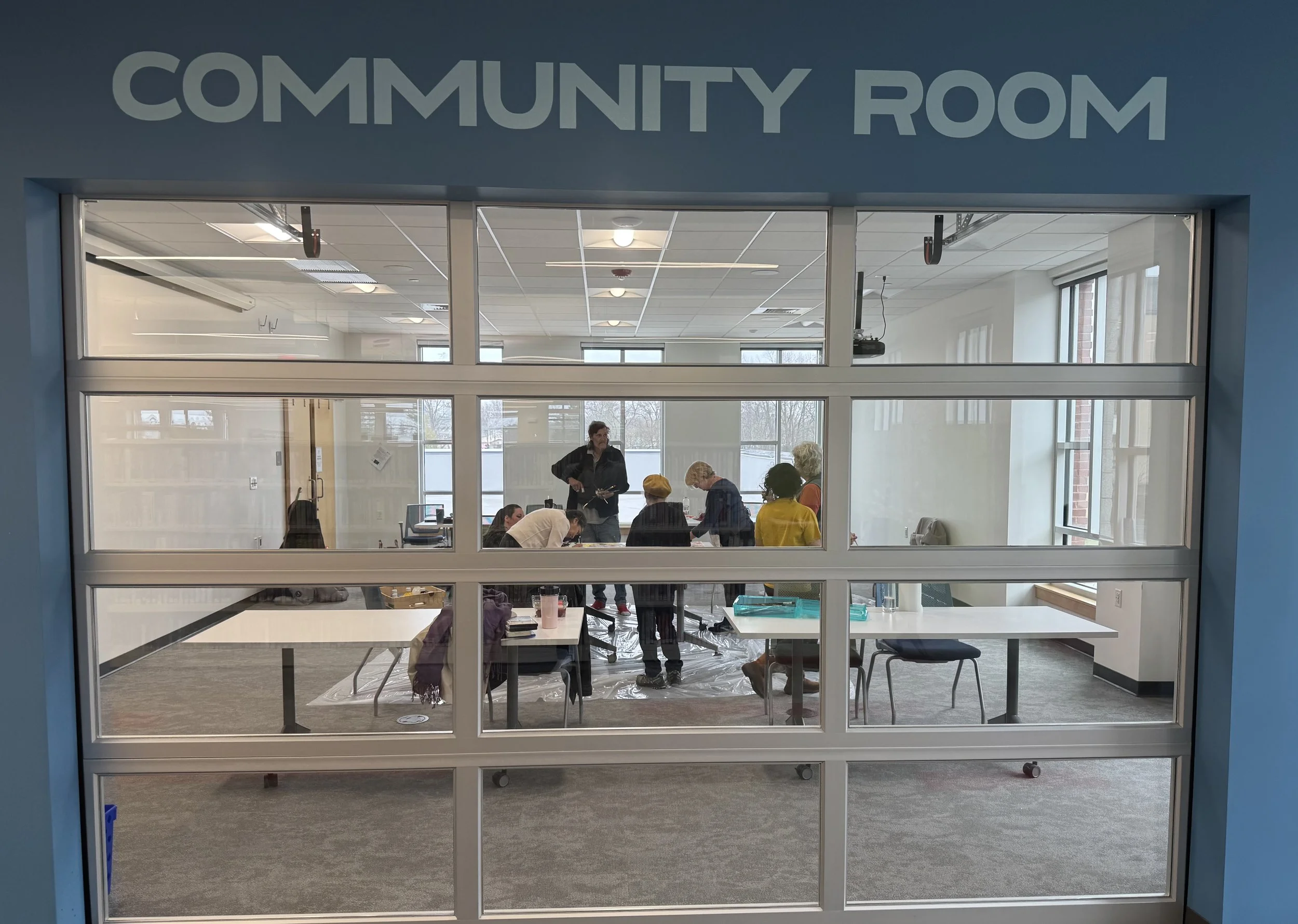 South Burlington Library Community Mural- Resilencia