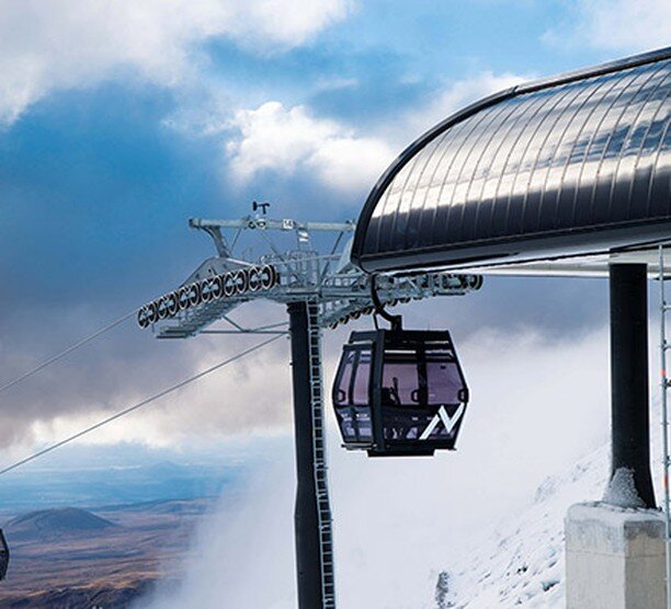 Take the Sky Waka through the clouds, over waterfalls, and ancient lava flows, up to 2020m above sea level ⛰️

Visit mtruapehu.com/sky-waka to book your tickets! @mtruapehu