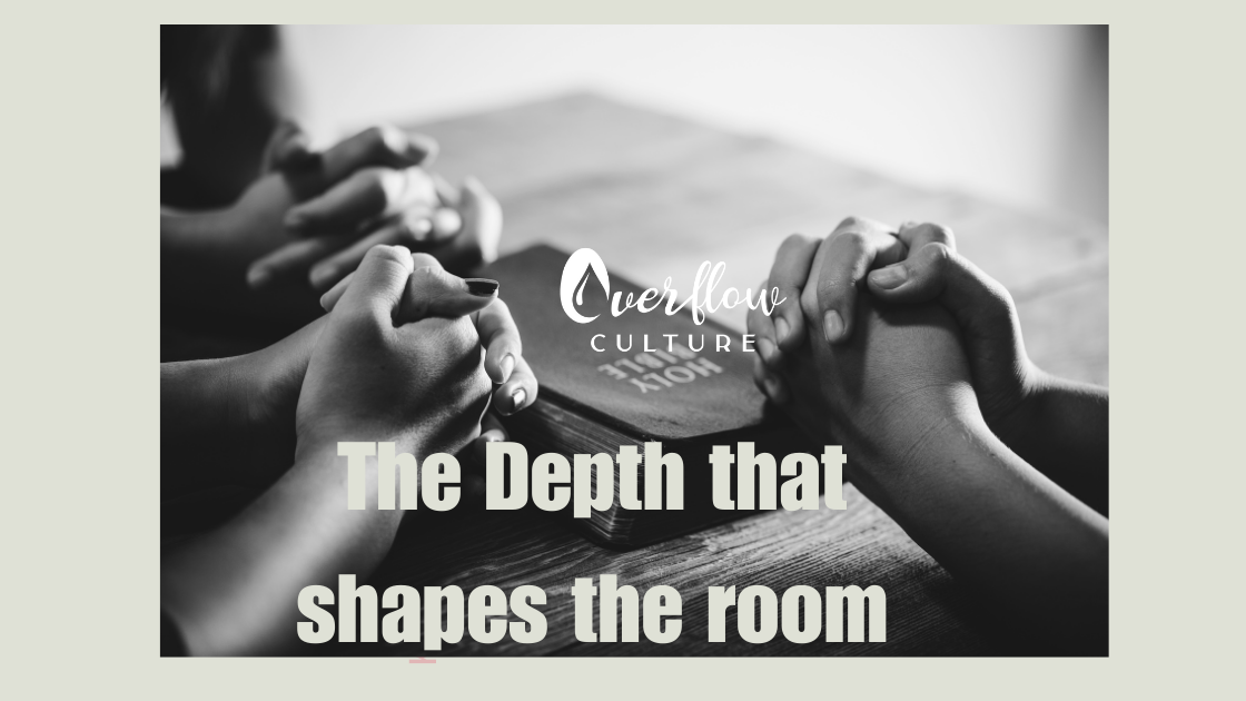 The depth that shapes the room