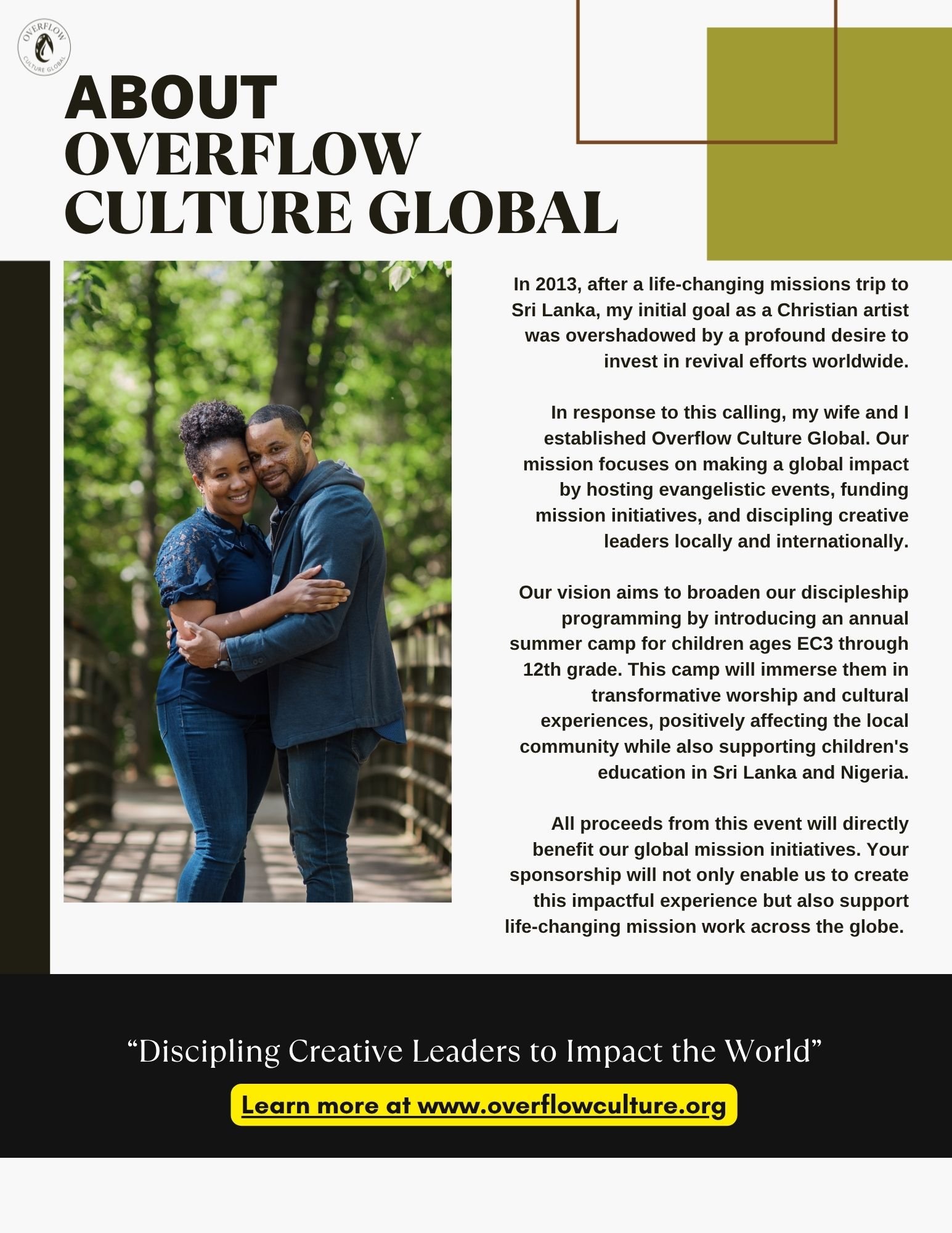 ABOUT OVERFLOW CULTURE GLOBAL
