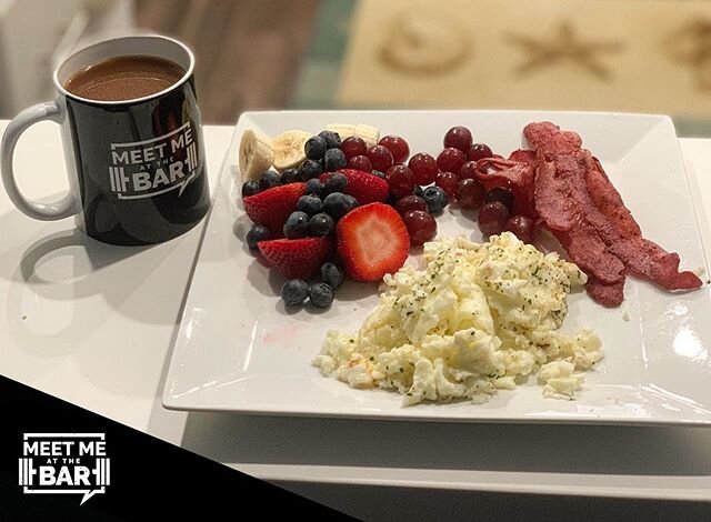 Started the #75Hard Day Challenge off right! What meal did you start your day off with today?