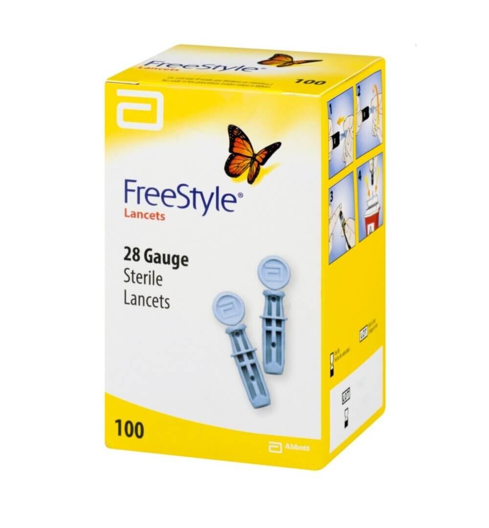FreeStyle 28 Gauge Lancets