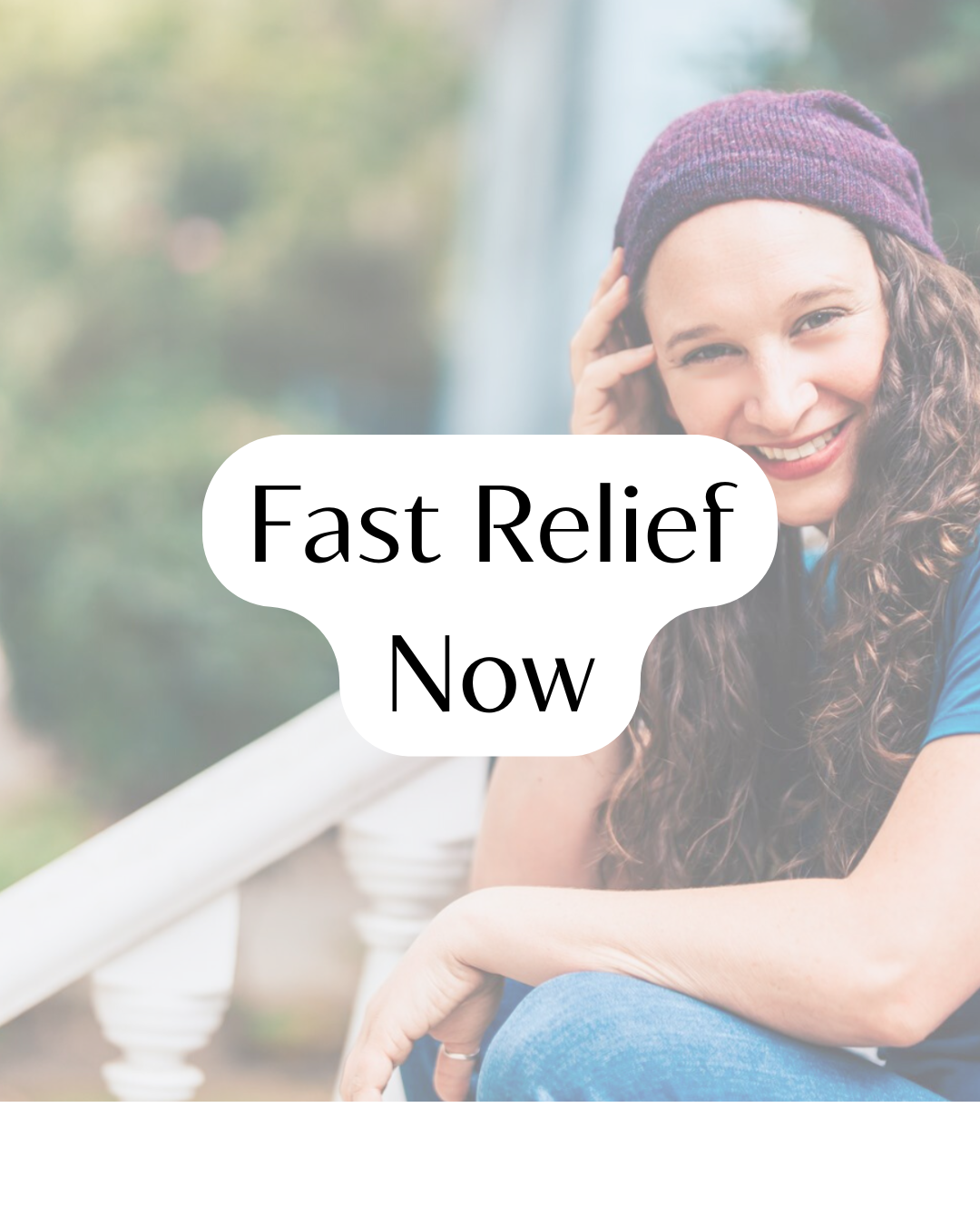 smiling woman ready for therapy