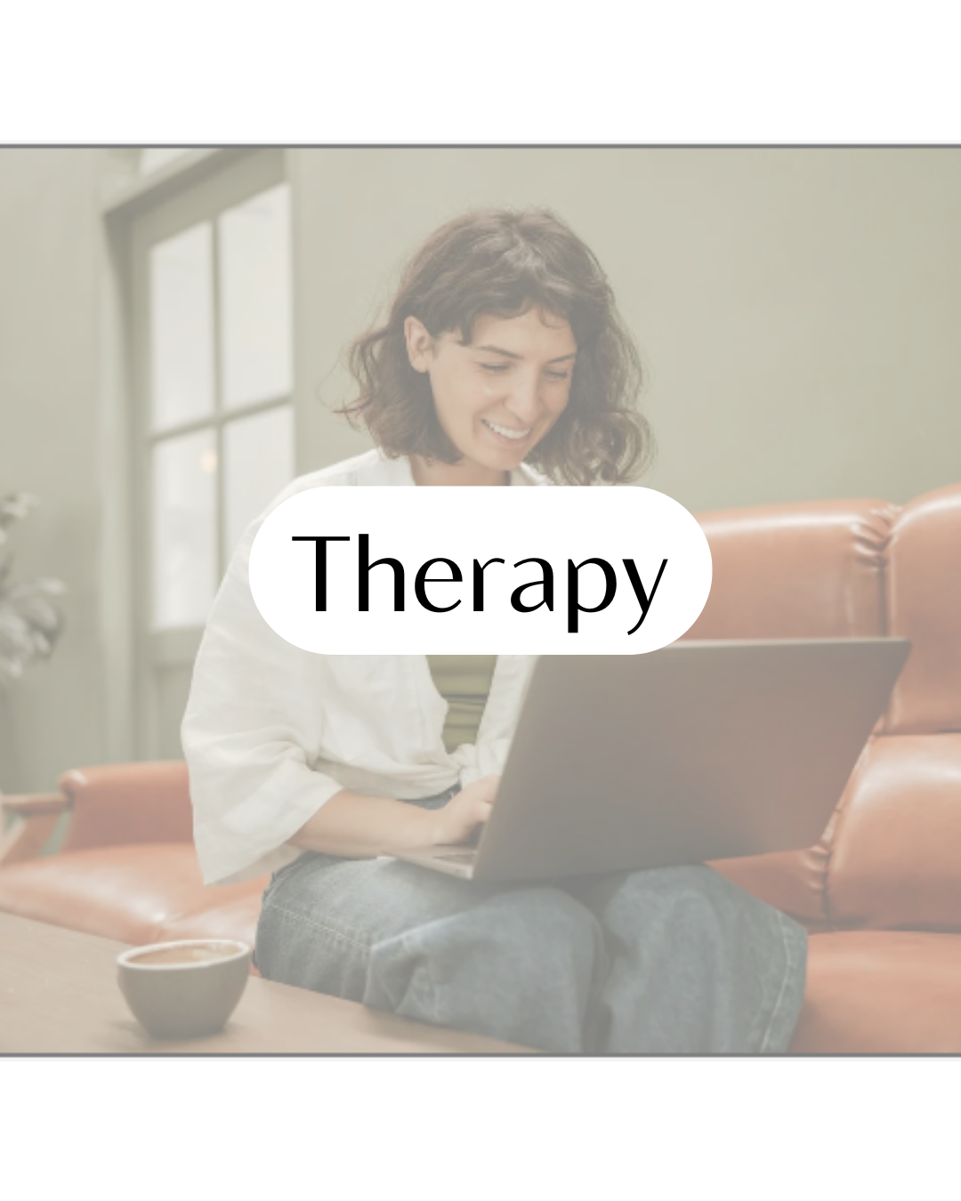 thoughtful woman in therapy