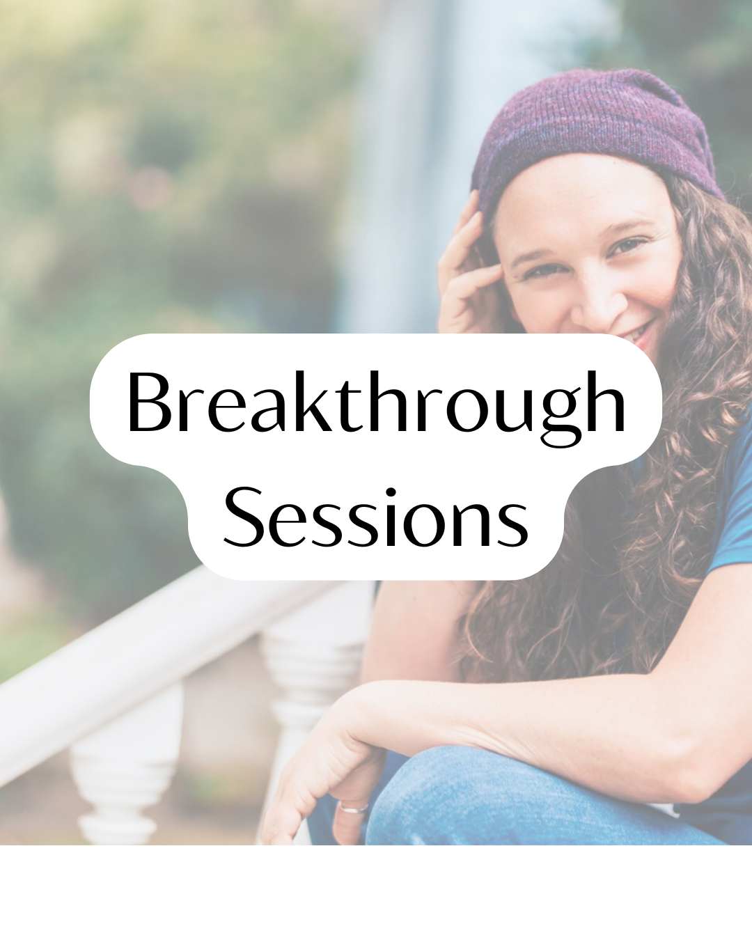 smiling woman ready for therapy