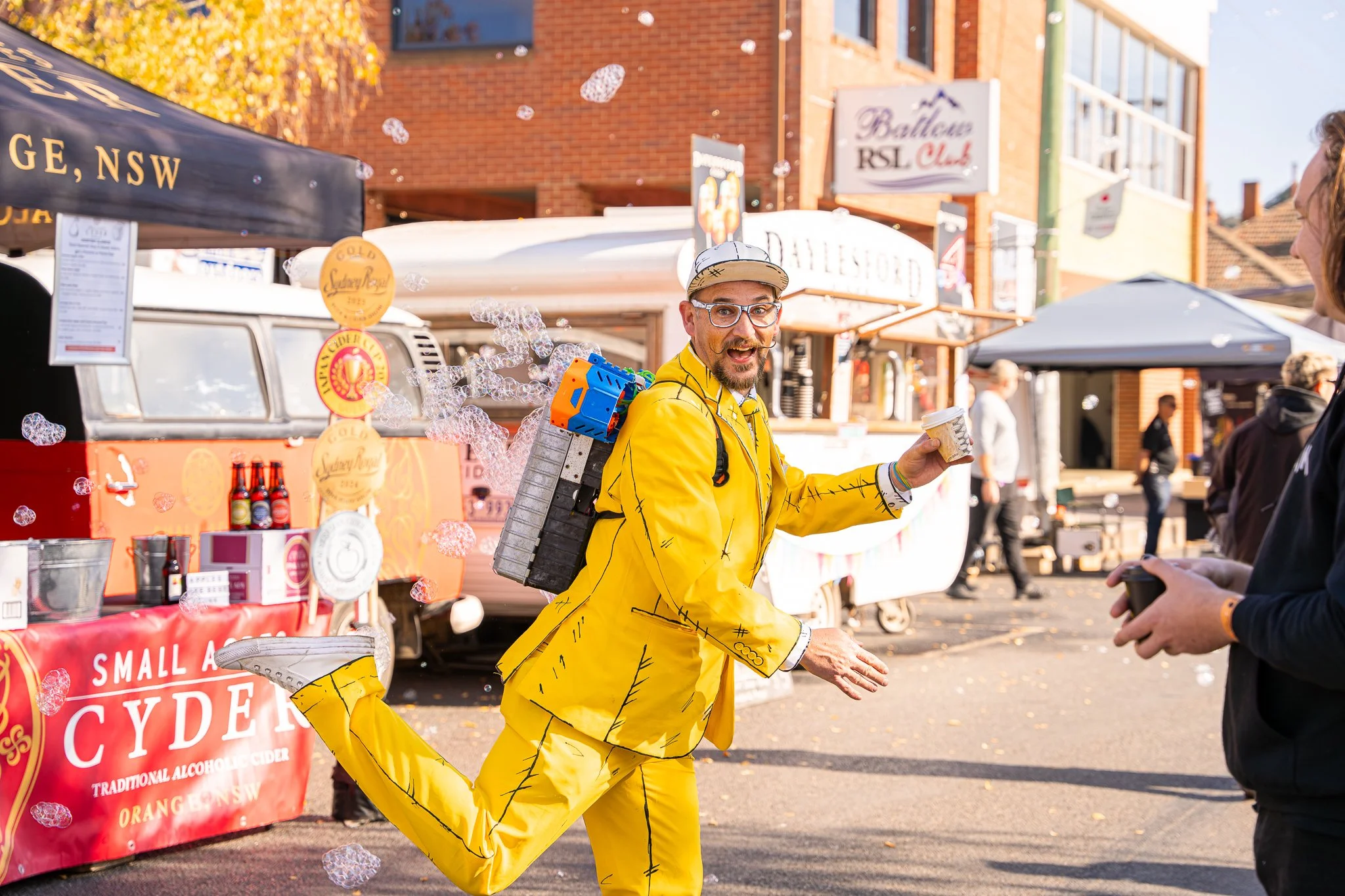 Get ExCIDERed! 

There will be live music galore! The entertainment program is being finalised and we can't wait to share it with you. 

Time to lock in Saturday 16 May for a day trip or weekend in Batlow for CiderFest.