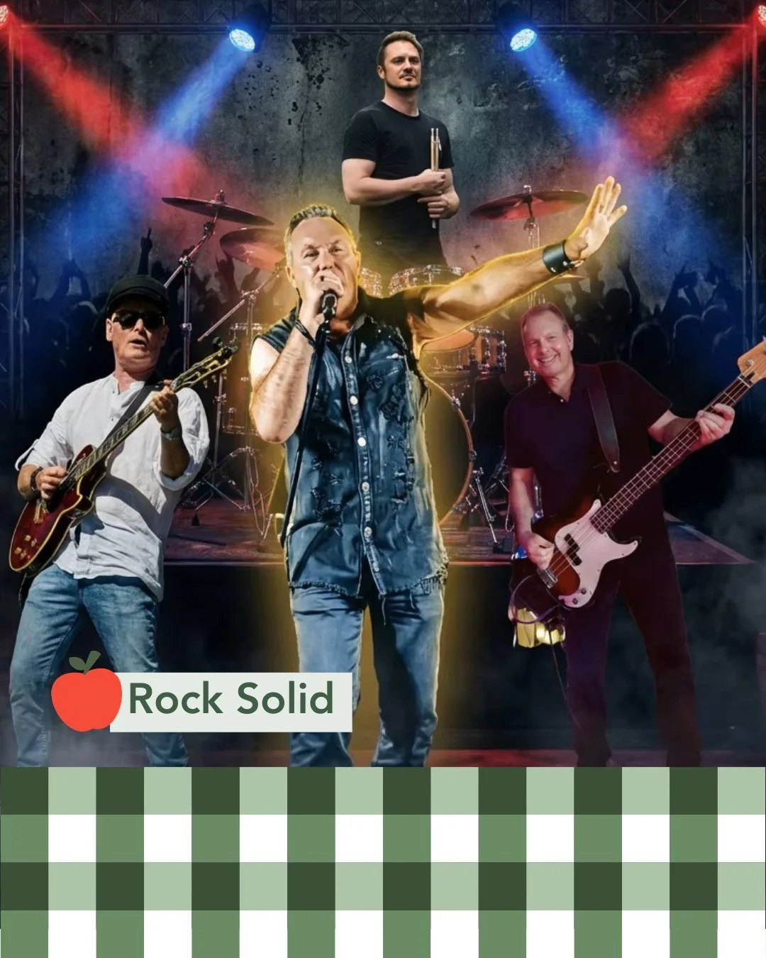🎸 ROCK SOLID

🔥 When the energy lifts, Rock Solid takes over.

Packed dance floors. &rsquo;70s, &rsquo;80s, &rsquo;90s anthems and today&rsquo;s hits. Big vocals and even bigger crowd energy.

This is the part of the day where &ldquo;just one more&