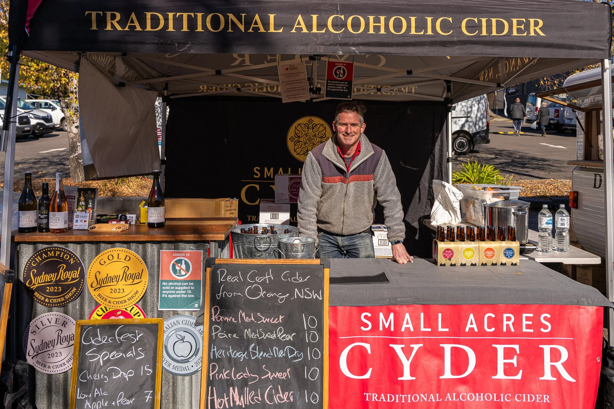 🍎 @smallacrescyder 

The kind of cider that serious drinkers seek out &mdash; refined, cool-climate fruit character with balance and depth.

Small Acres consistently impress with thoughtful, beautifully made cider.

🎟 Secure your tickets and discov