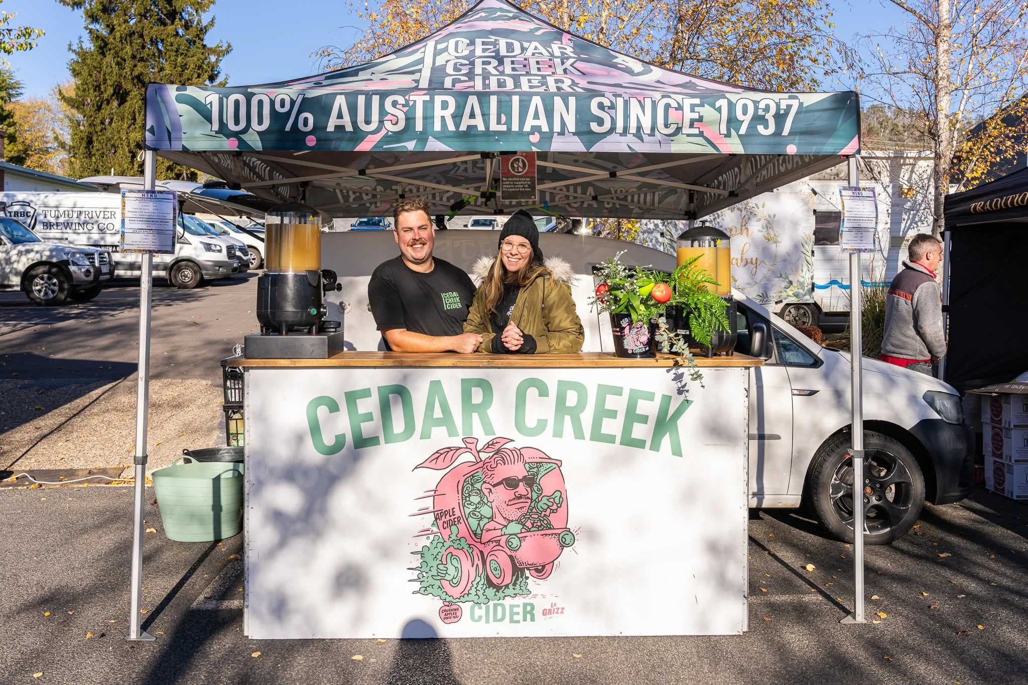 🍏 @cedarcreekcider 

Clean fermentation. Real apple focus. Timeless style.

Cedar Creek highlight pure orchard character with a handcrafted approach that serious cider lovers appreciate.

🎟 Tickets available &mdash; don&rsquo;t walk past this one.