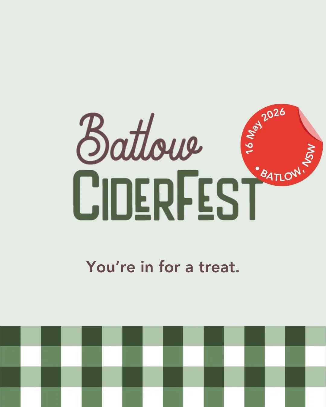 Here in Batlow, we take our apples seriously &mdash; and our cider even more so.
 
Batlow CiderFest is our favourite day of the year: one big street party celebrating the best of our town and the Snowy Valleys (plus a few cider friends from across th