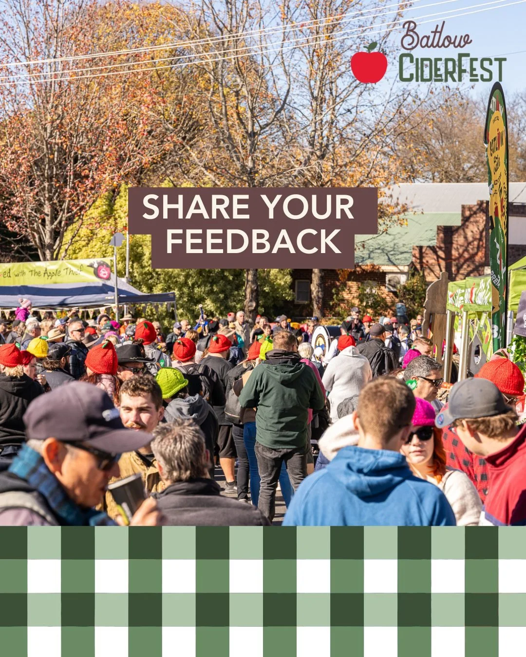 🍎 Thank You for Coming to Batlow CiderFest 2026! 

A huge thank you to everyone who joined us for an incredible day of cider, music, food, and community spirit! We loved having you in Batlow and hope you had an amazing time.

We&rsquo;d love your fe