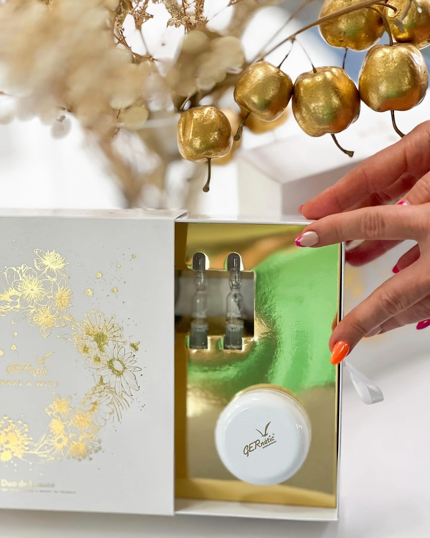 Our Gernetic Christmas duo packs are selling out fast. Grab yours in salon now.