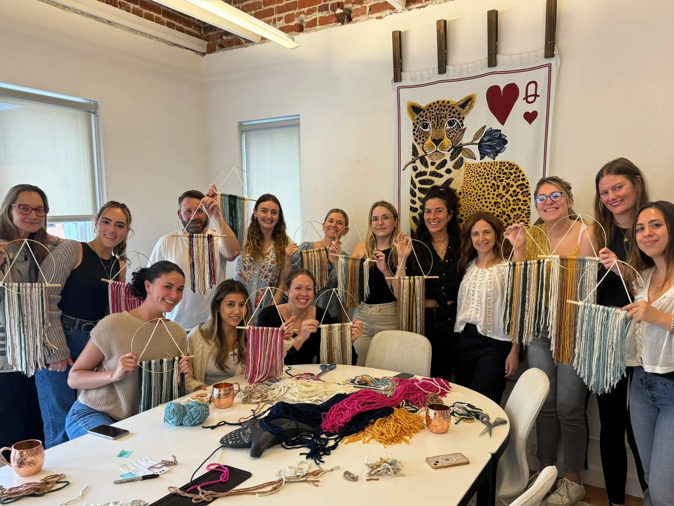 Macrame Wall Art/ Team Building