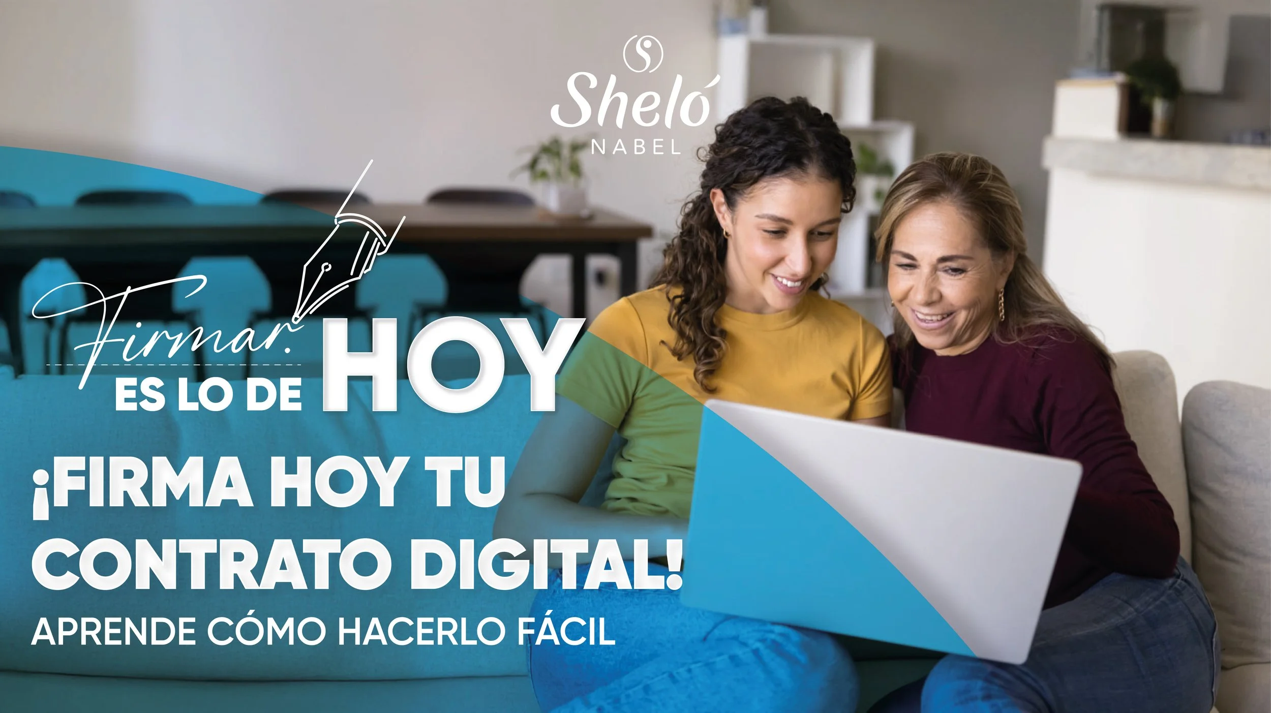 Firma tu contrato digital fácilmente en Sheló NABEL