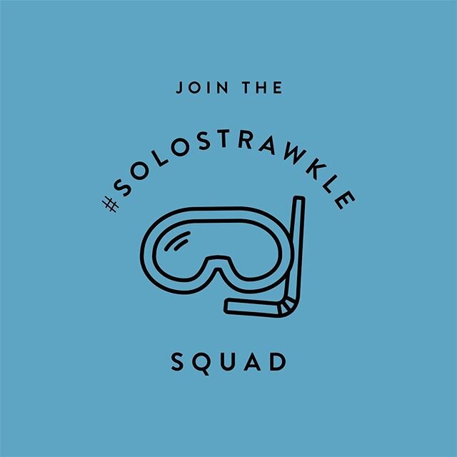 There may be a chill ❄️ in the air but we hear (and know from recent experience) that it&rsquo;s warmer in the water than out!

Our next event isn&rsquo;t until next weekend, but there&rsquo;s nothing stopping you from going a #solostrawkle!

Head to