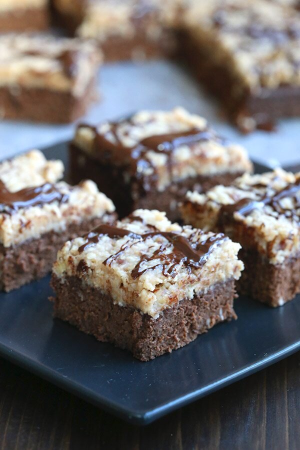 Keto German Chocolate Brownies