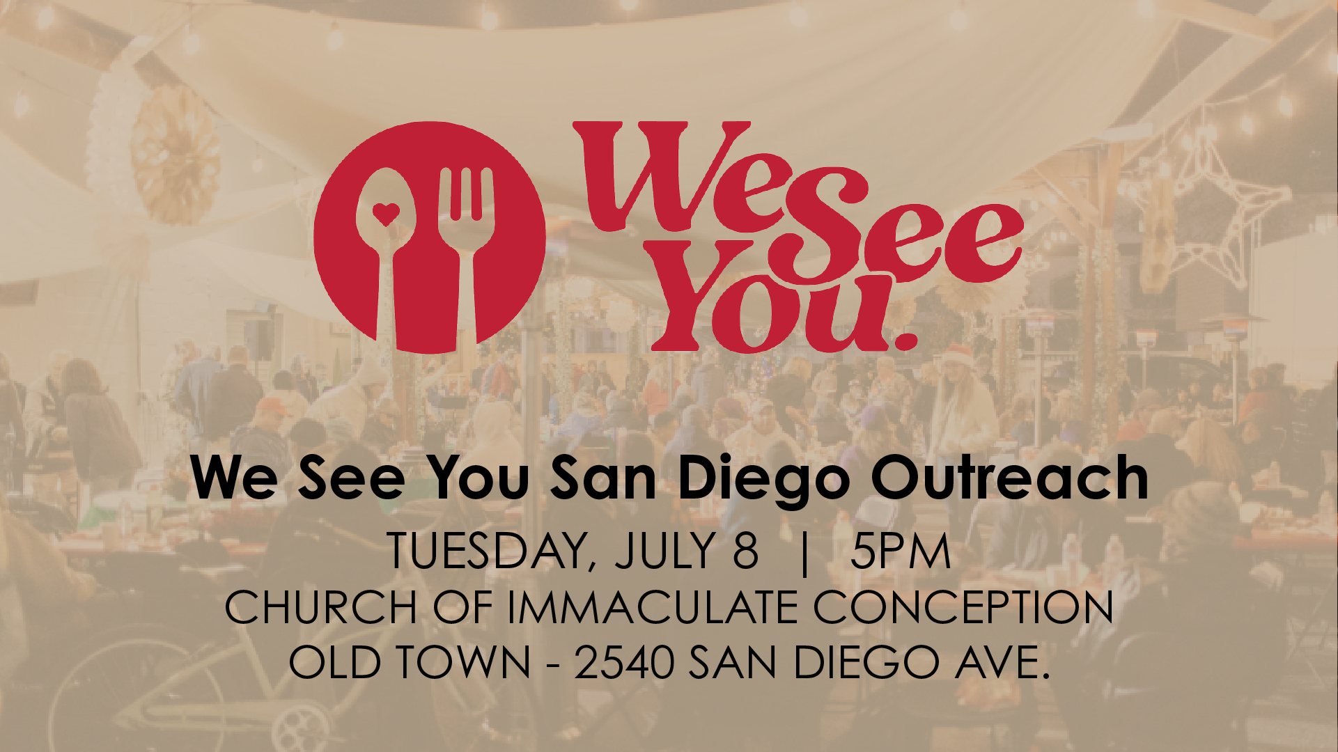 We See You San Diego Outreach