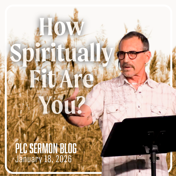 Make Spiritual Fitness A Priority (Sermon Blog)