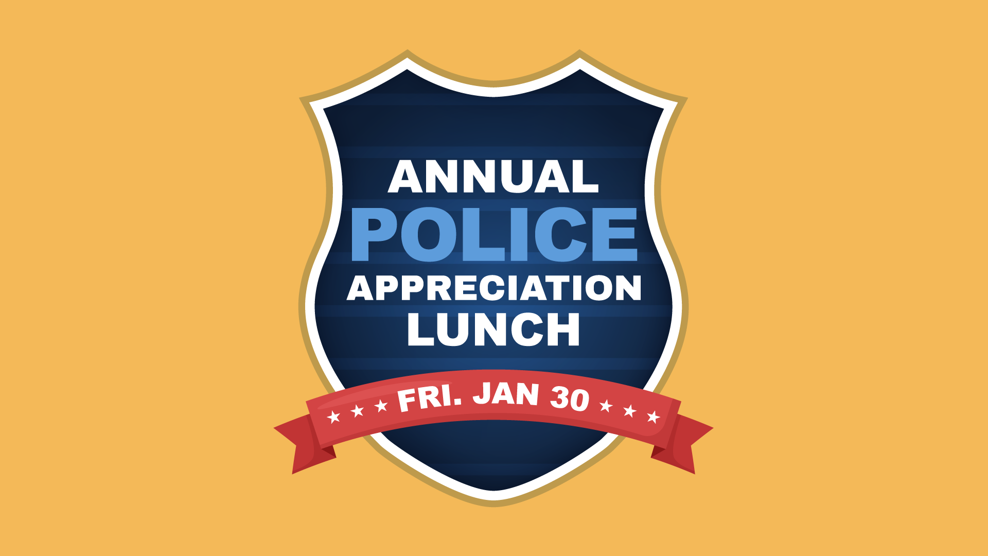 PLC Annual Police Appreciation Lunch 