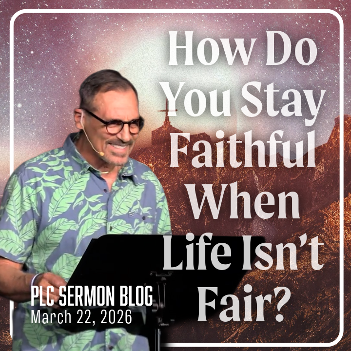 How Should We Handle Injustice? (sermon Blog)