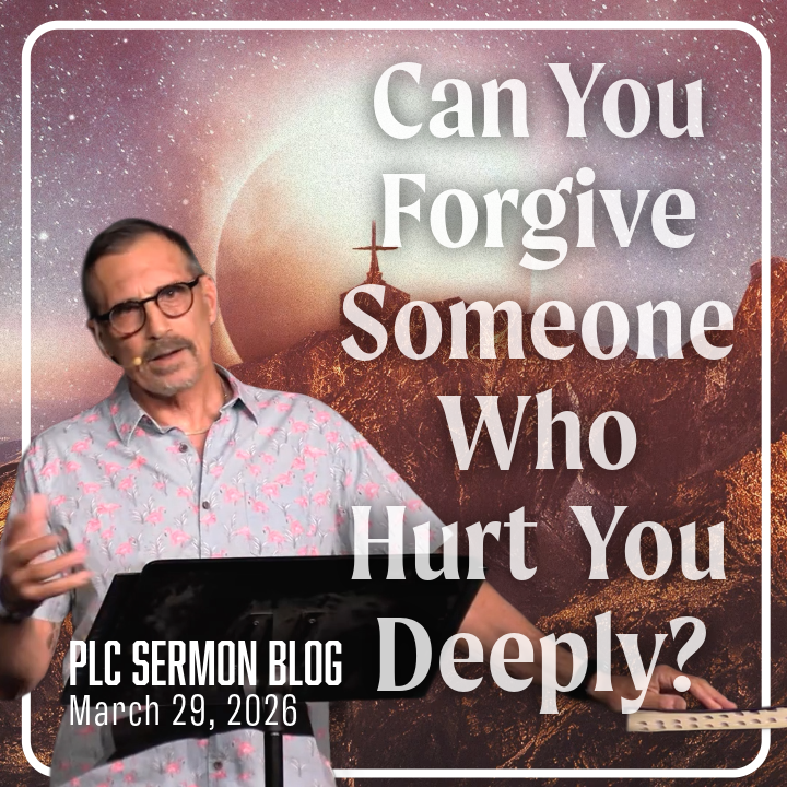 The Cost Of Forgiveness And Reconciliation (Sermon Blog)