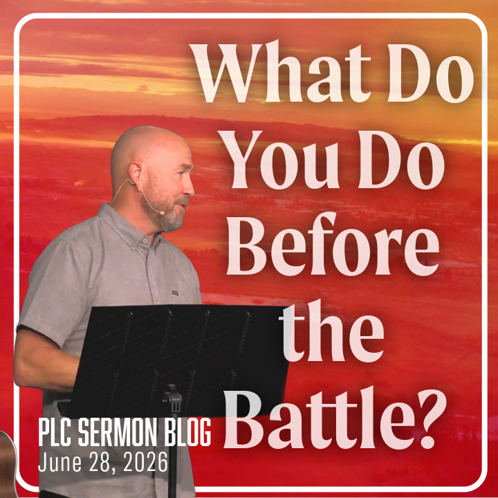 Pray, Obey, and Away We Go! (Sermon Blog)
